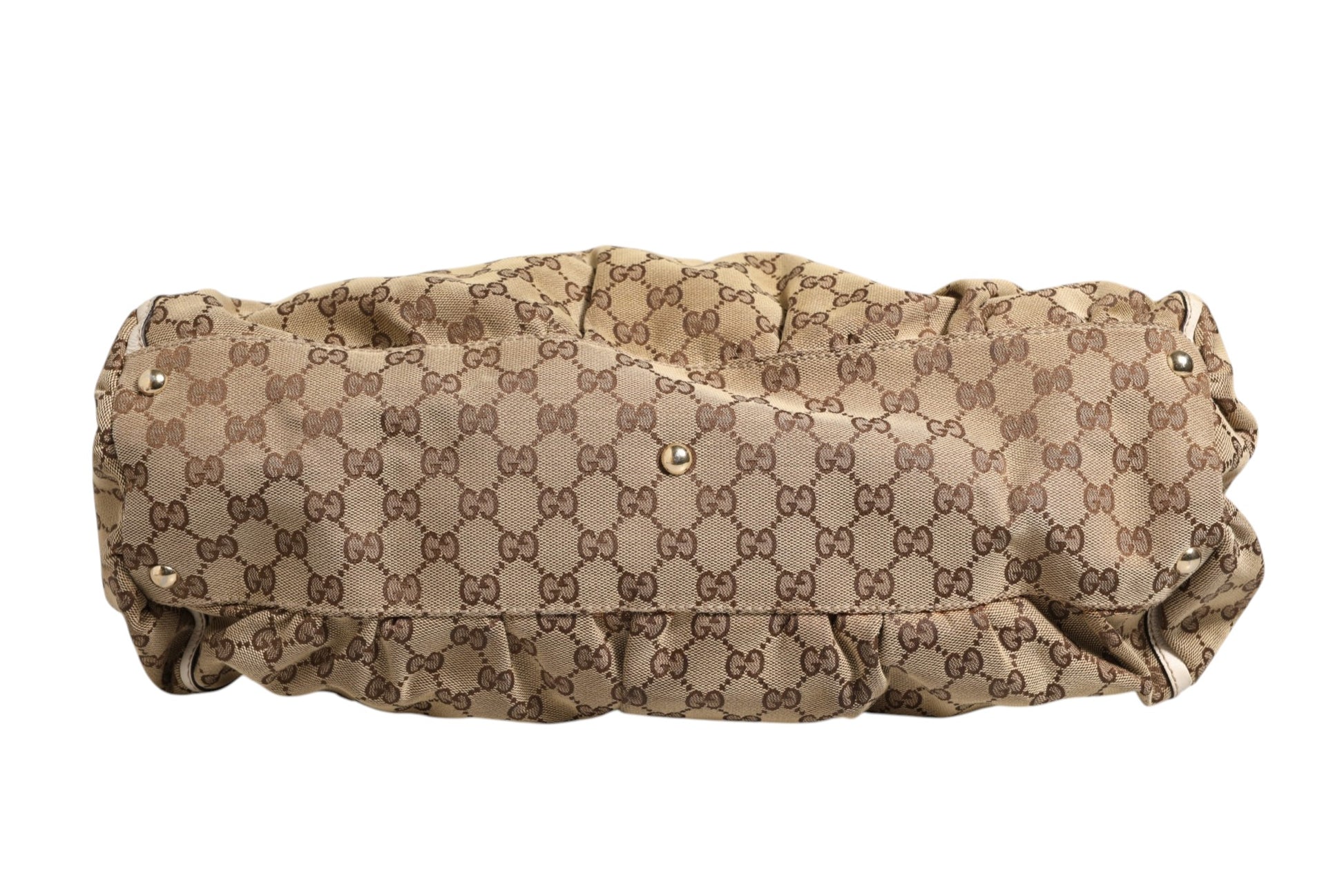 Sac porté épaule Gucci Canvas Abbey à anneau en D