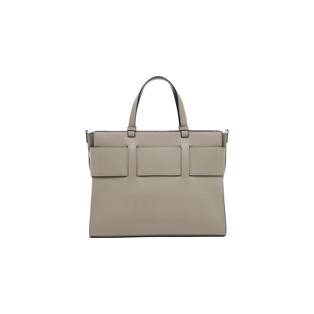 Sac à main Armani Exchange en similicuir beige