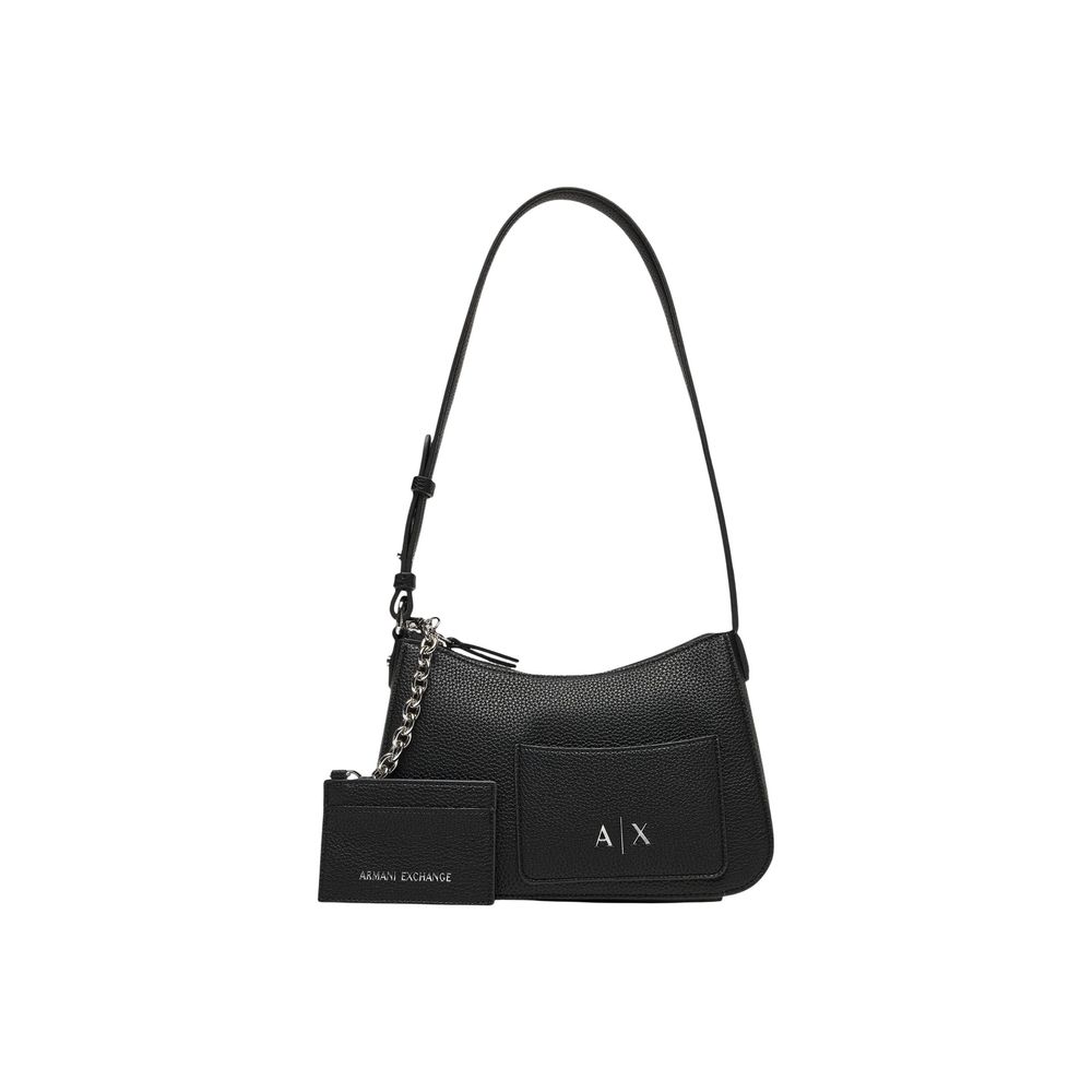 Sac à main Armani Exchange en polyester noir