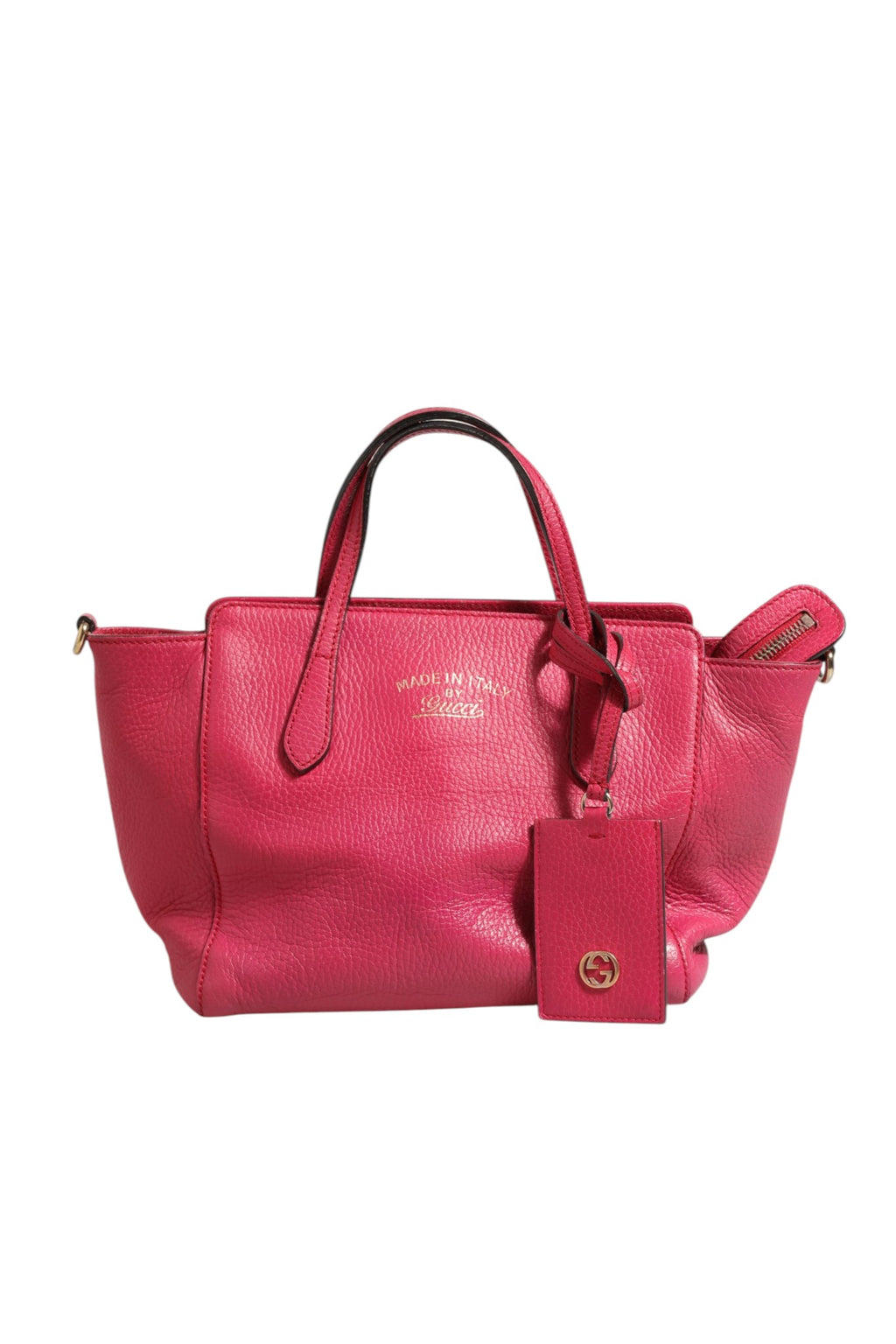 Sac fourre-tout 2 voies en cuir Gucci Swing