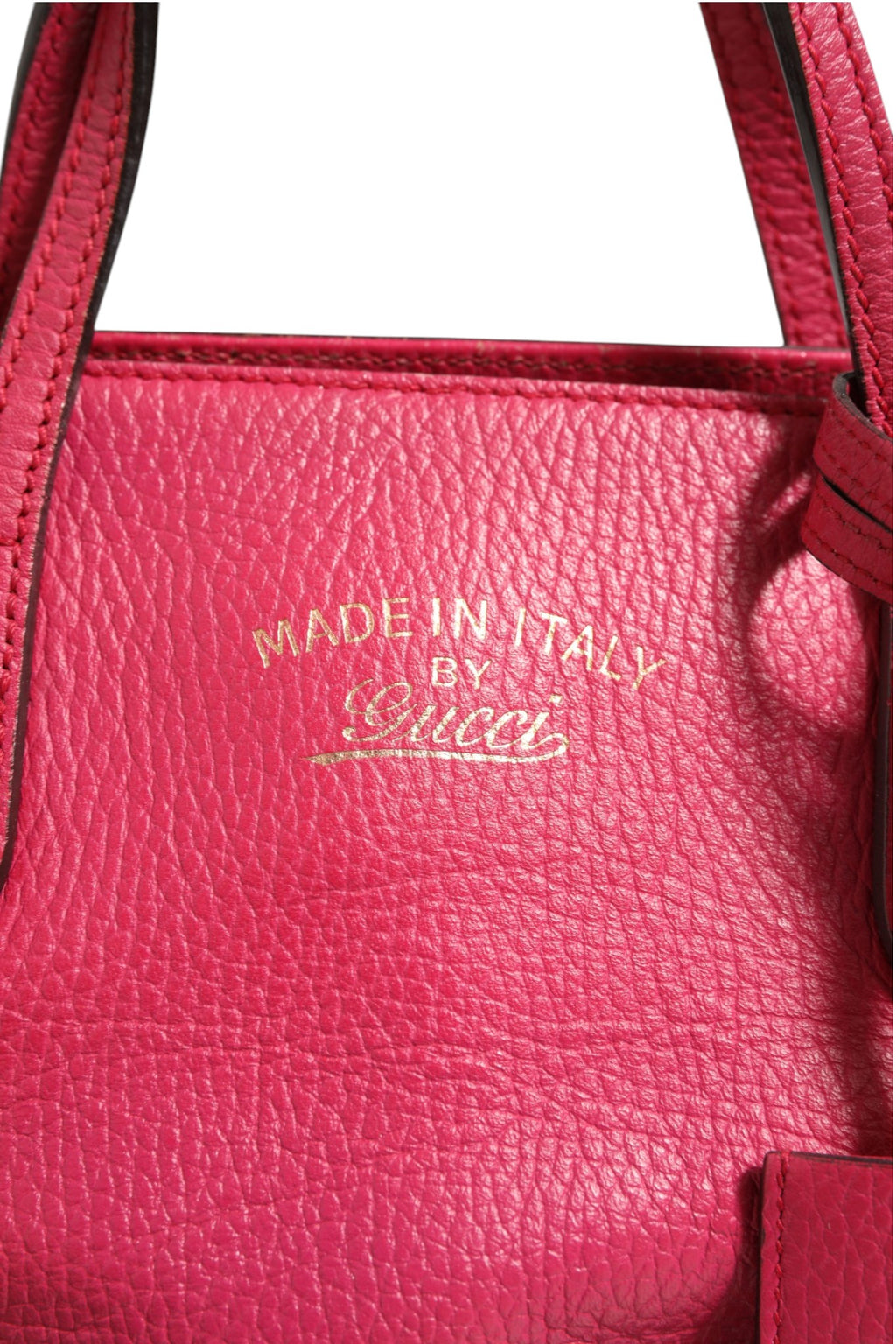 Sac fourre-tout 2 voies en cuir Gucci Swing