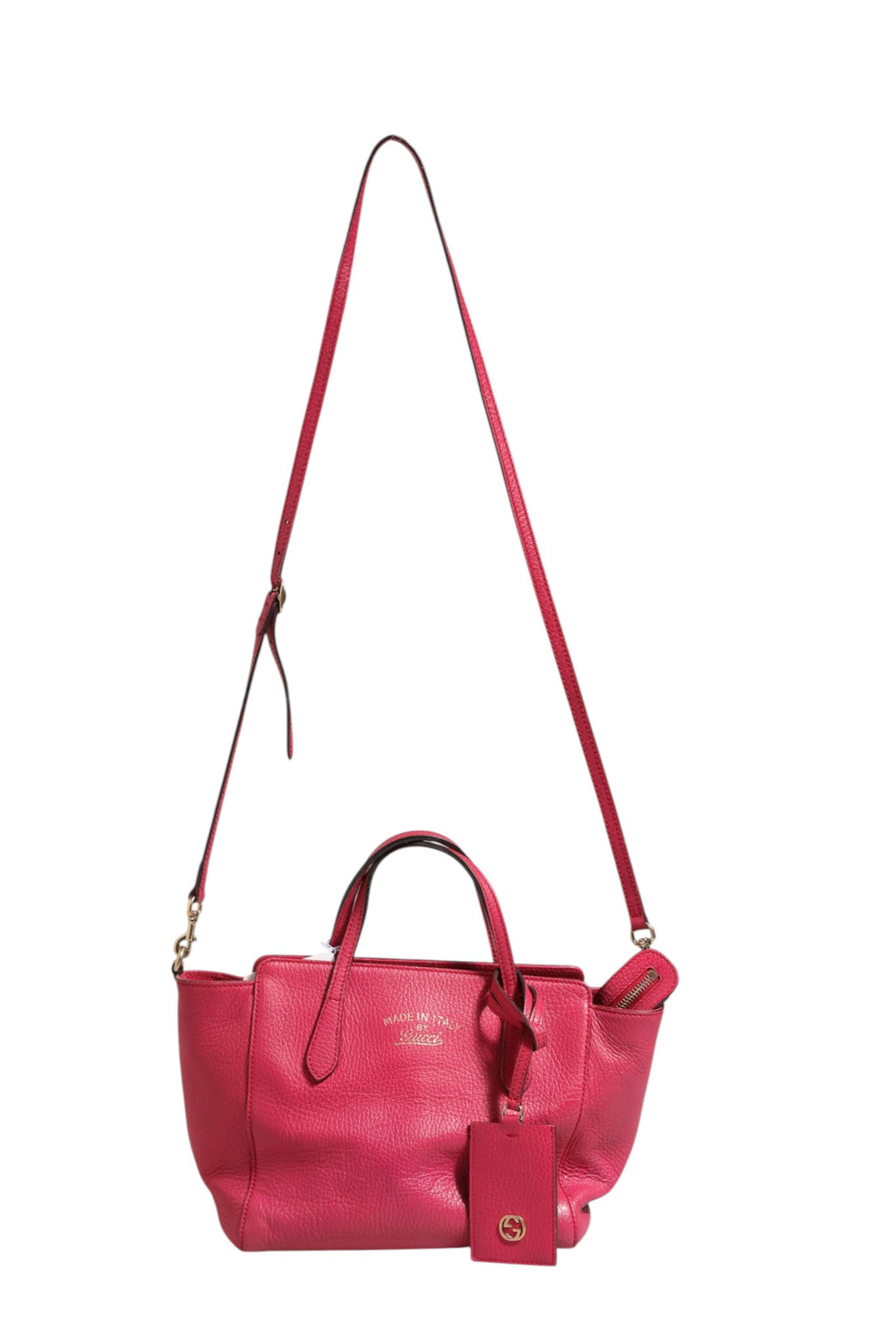Sac fourre-tout 2 voies en cuir Gucci Swing