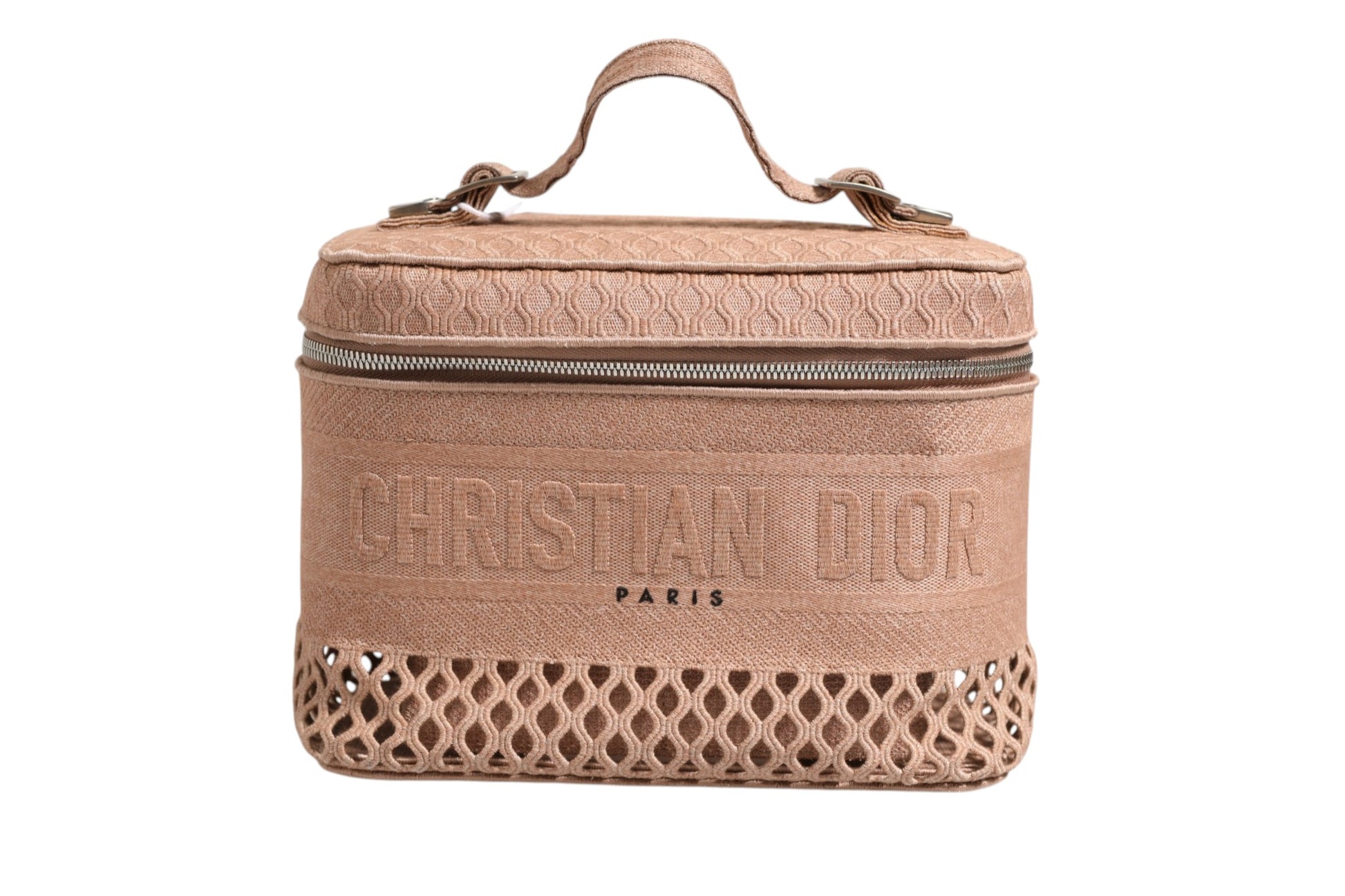 Trousse de Toilette de Voyage Christian Dior en Résille Brodé Dior