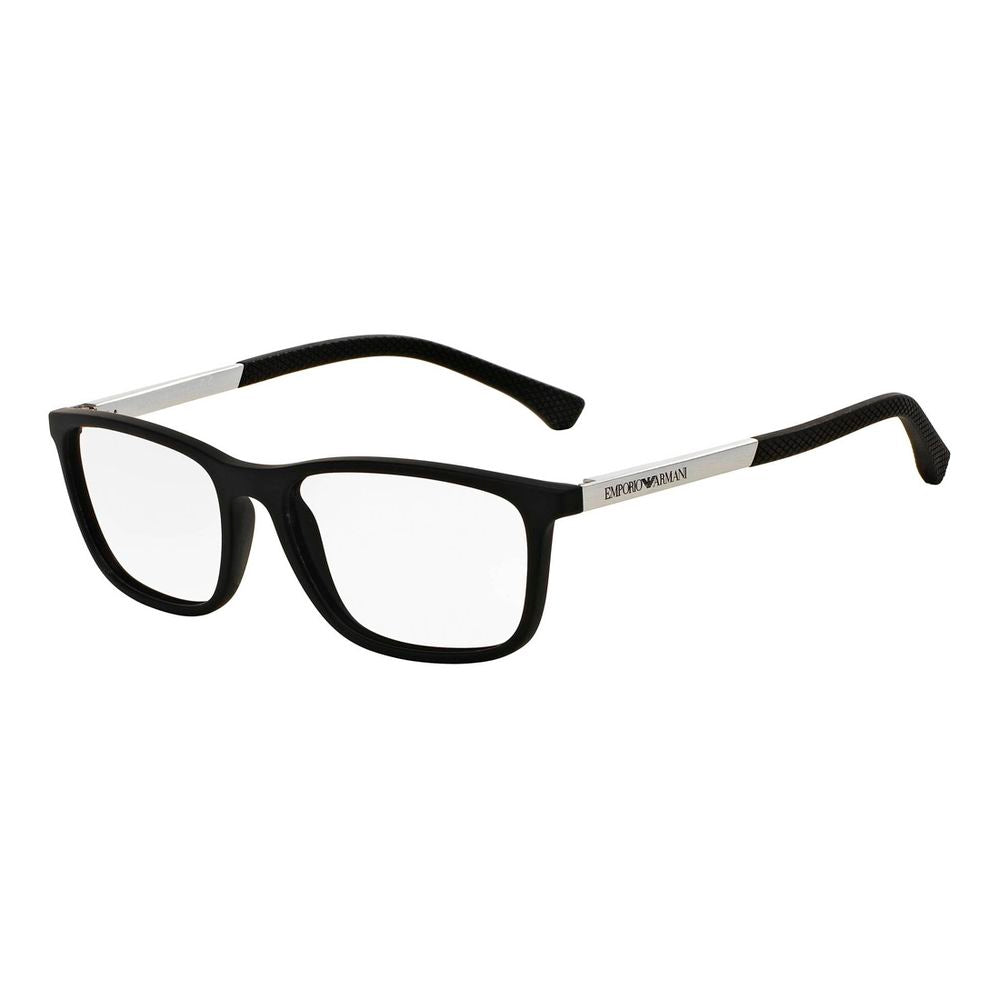 Lunettes (monture) Emporio Armani noires en plastique injecté