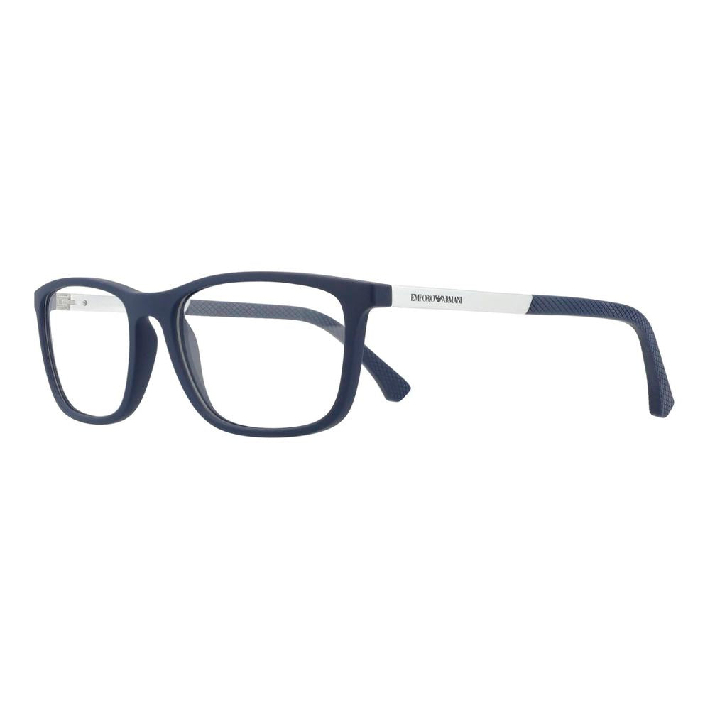 Lunettes Emporio Armani bleues injectées (monture)