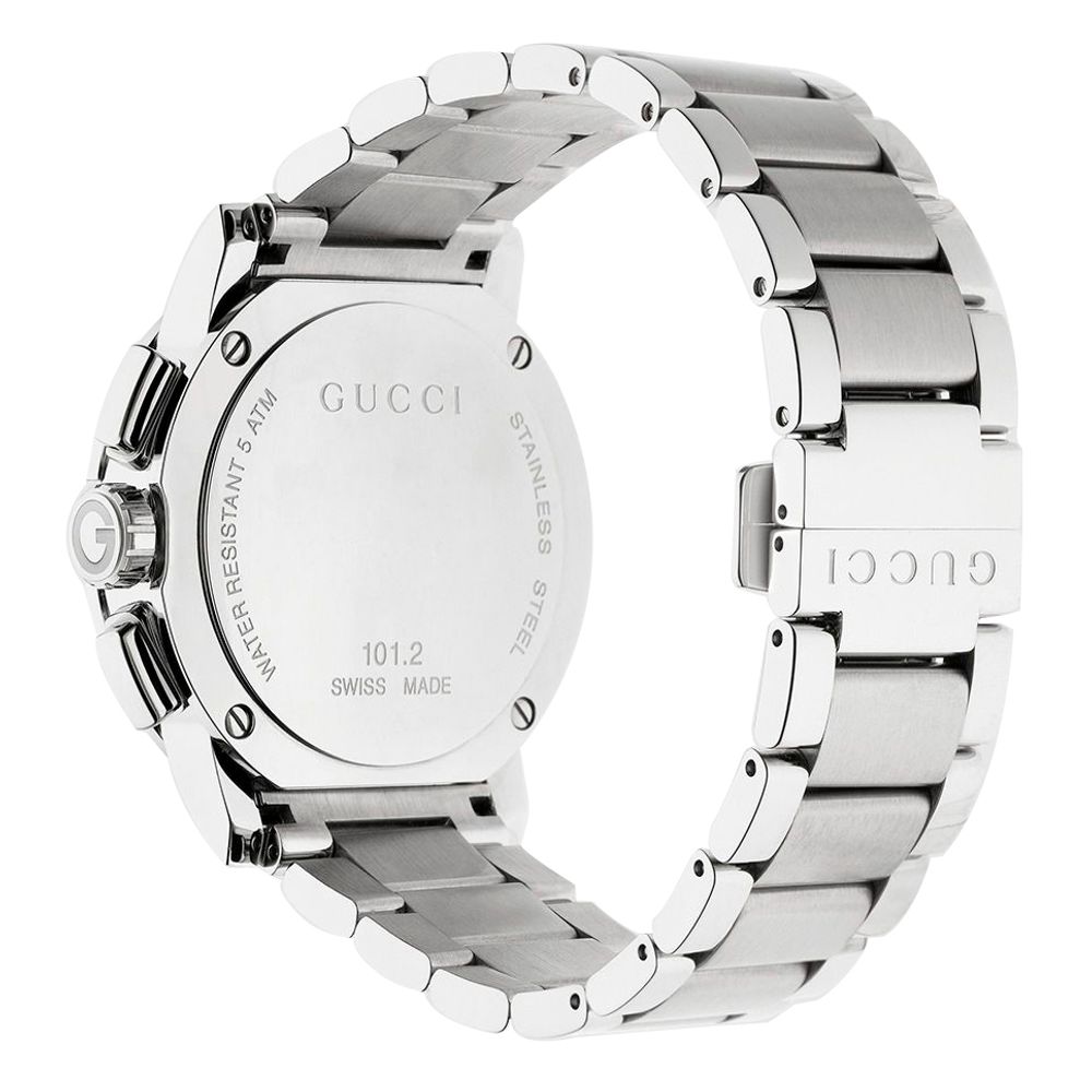 Montre habillée Gucci en acier inoxydable gris