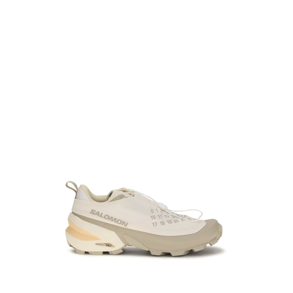 MM6 Baskets sportives beiges en polyester