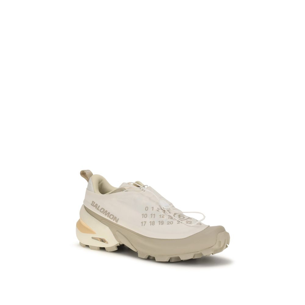 MM6 Baskets sportives beiges en polyester
