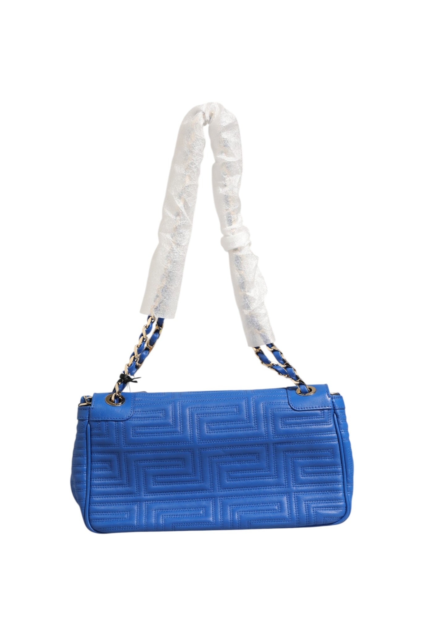 Sac à bandoulière en cuir matelassé Versace Couture