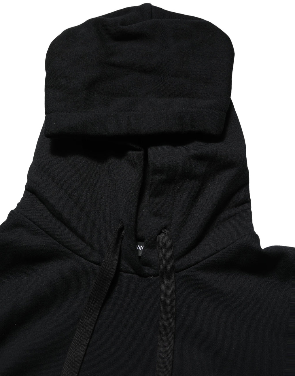 Sweatshirt à capuche Dolce & Gabbana noir et blanc avec applications