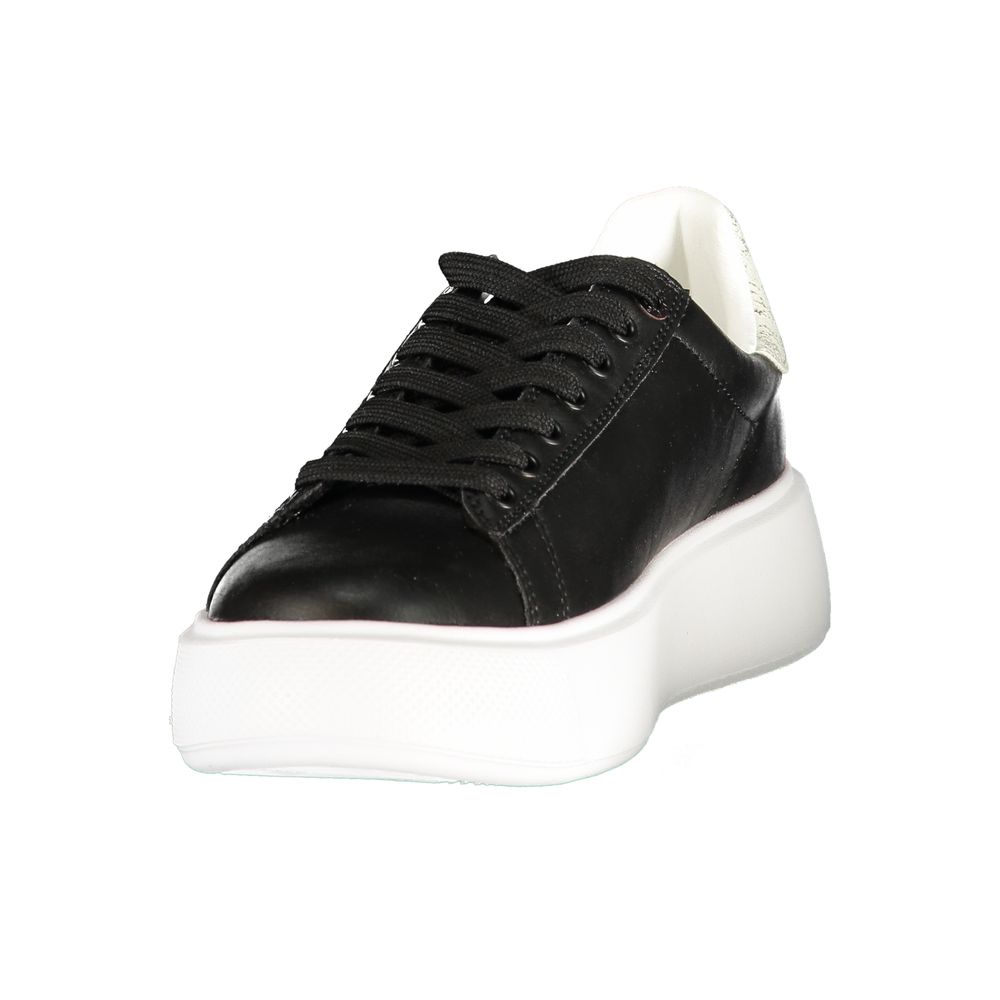 U.S. POLO ASSN. Baskets Noires en Polyuréthane pour Femme