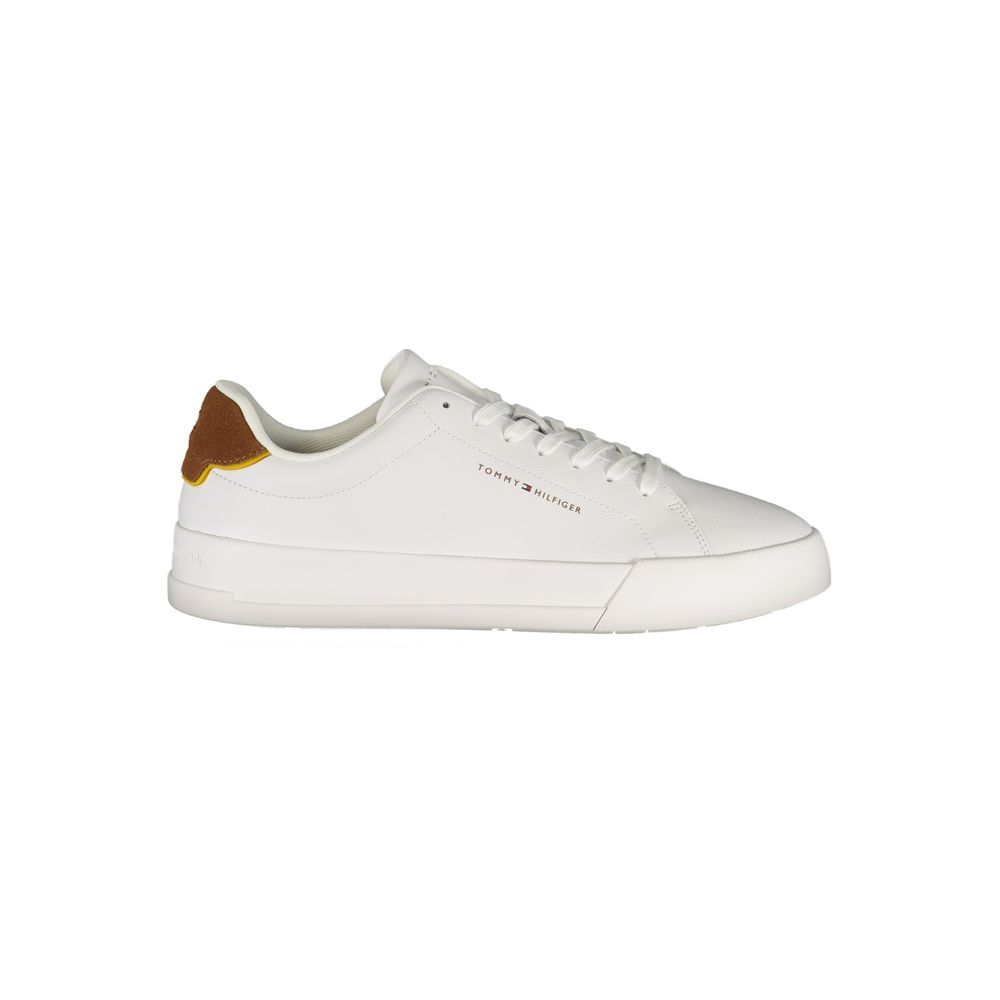 Baskets Tommy Hilfiger en cuir blanc pour homme