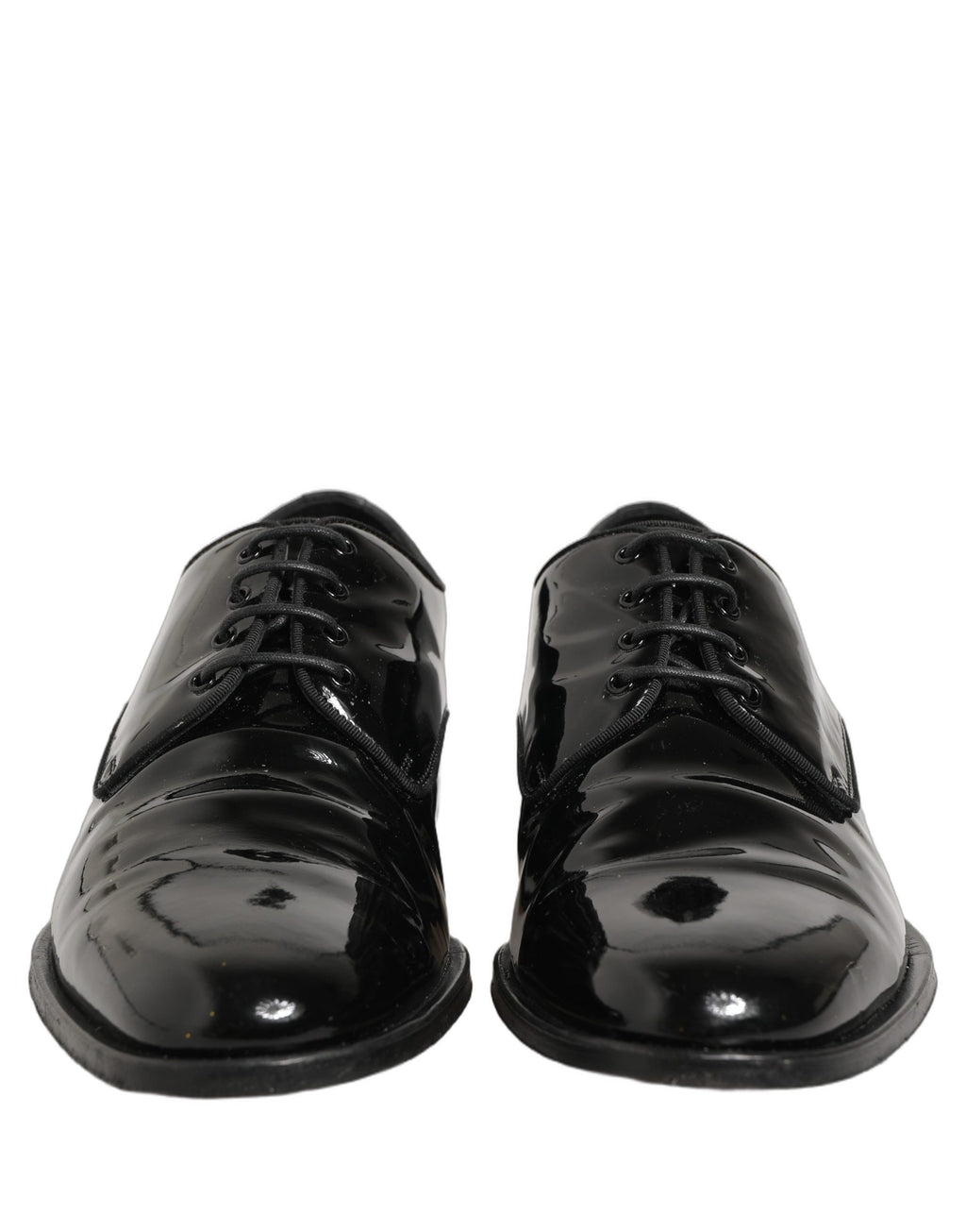 Chaussures habillées de cérémonie Dolce & Gabbana en cuir noir à lacets type Derby