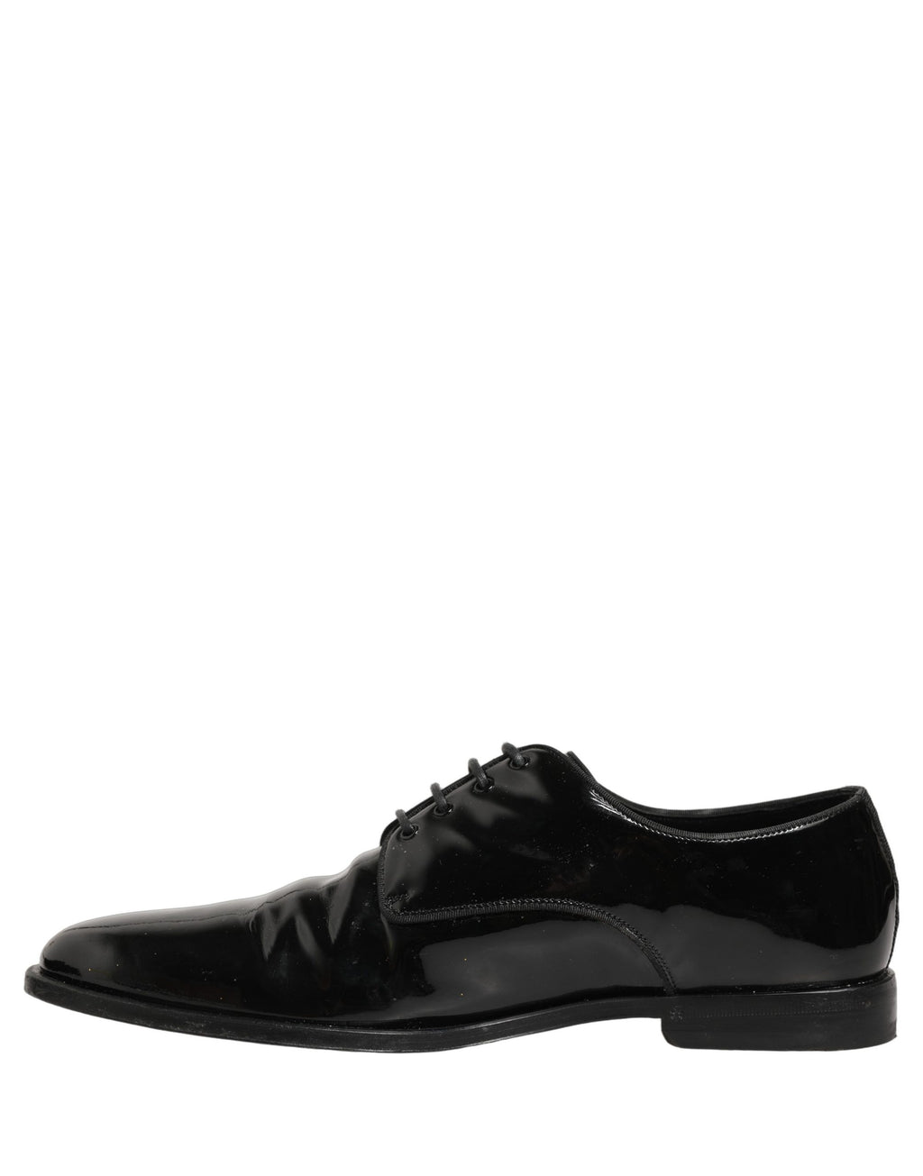 Chaussures habillées de cérémonie Dolce & Gabbana en cuir noir à lacets type Derby