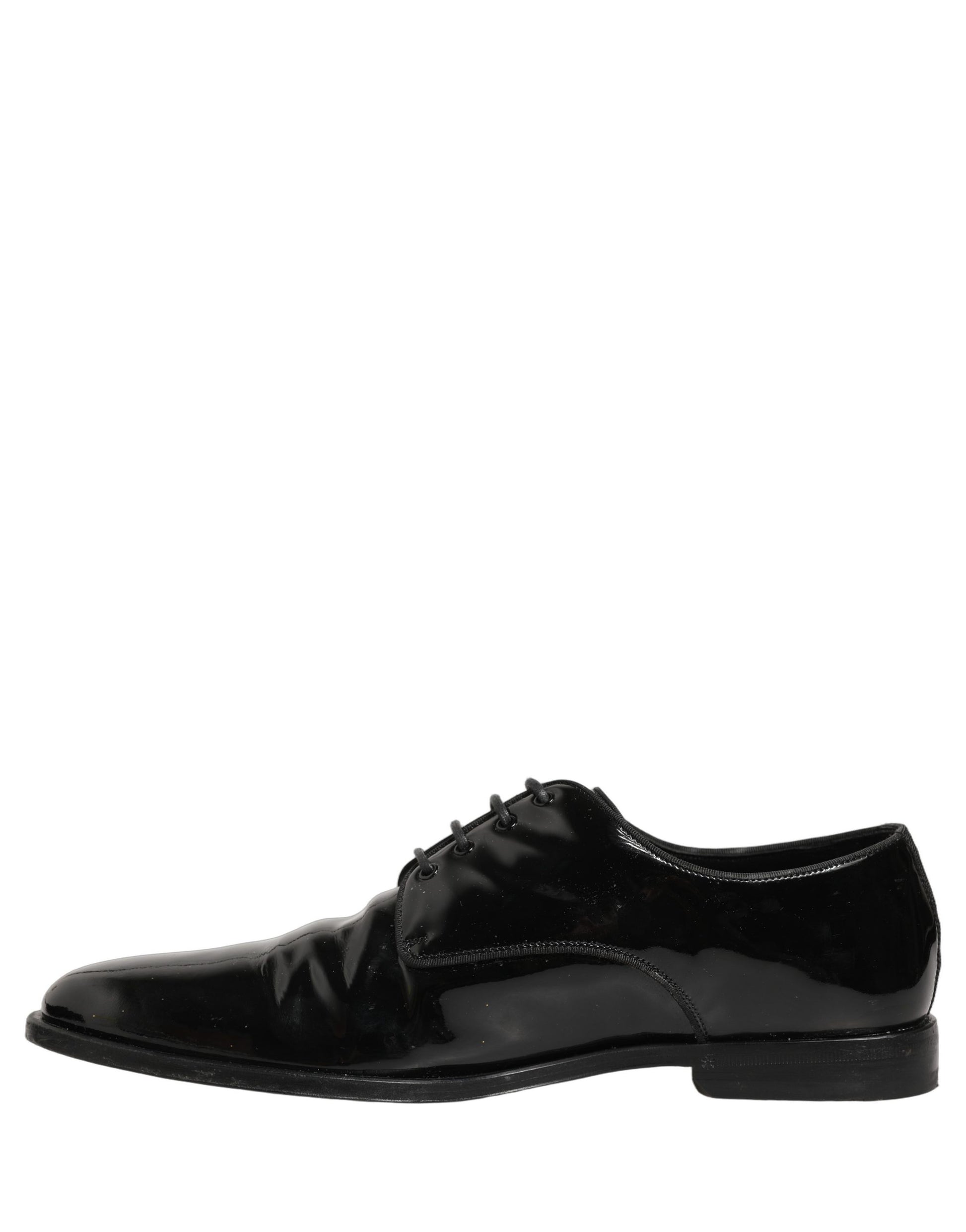 Chaussures habillées de cérémonie Dolce & Gabbana en cuir noir à lacets type Derby