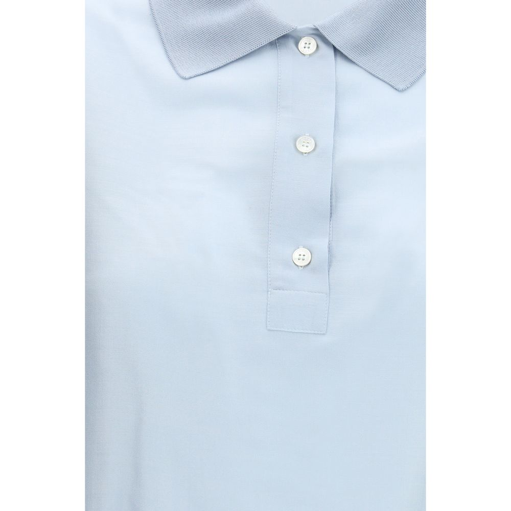 Chemise manches courtes Jacob Cohen Blue Wool Oves Aries