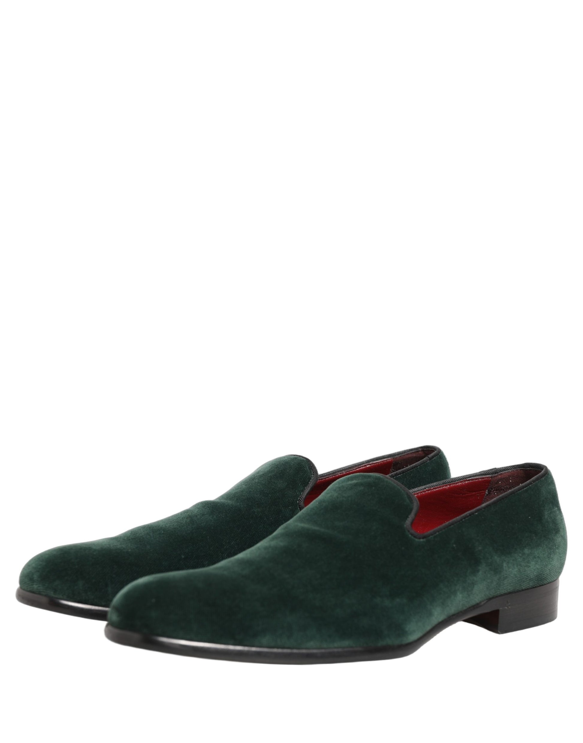 Chaussures Richelieu Homme en Daim Vert Dolce & Gabbana