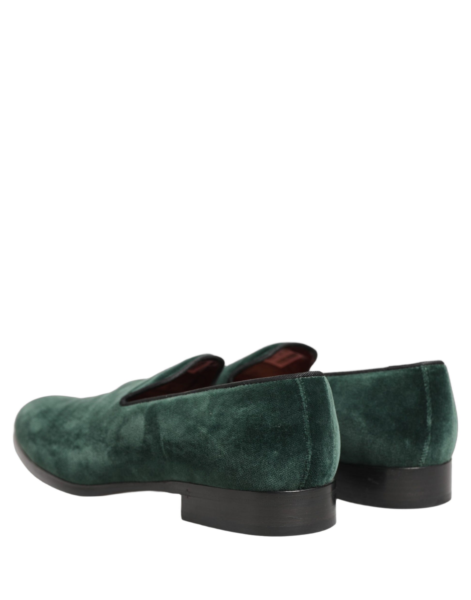 Chaussures Richelieu Homme en Daim Vert Dolce & Gabbana