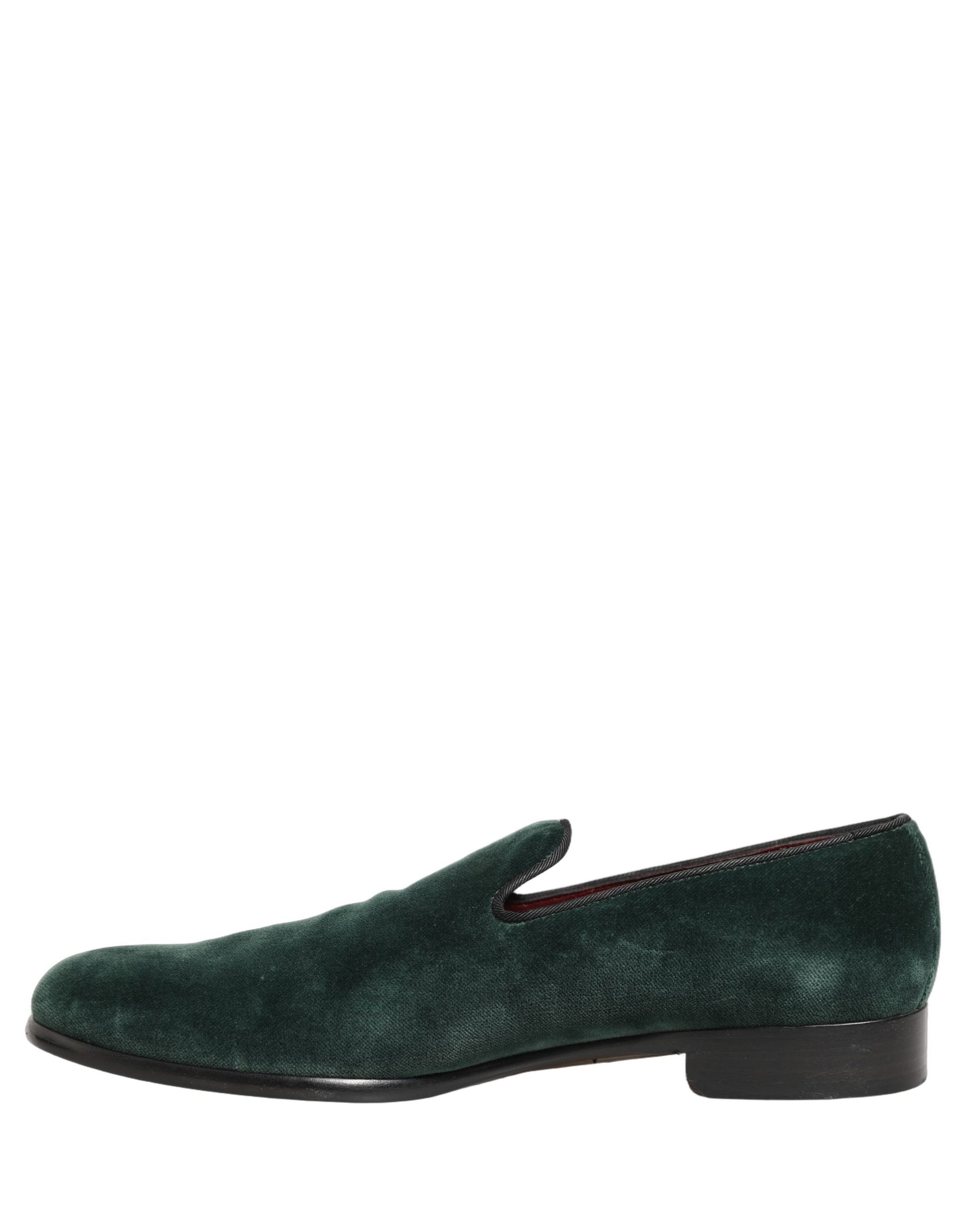 Chaussures Richelieu Homme en Daim Vert Dolce & Gabbana