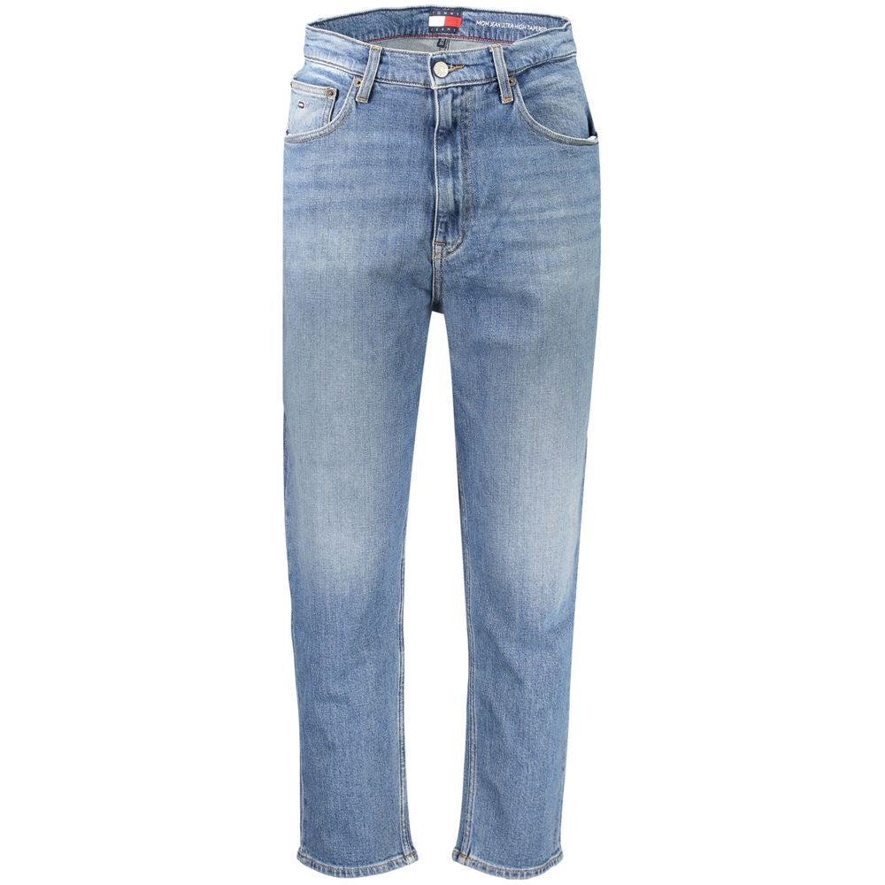 Jeans en coton bleu Tommy Hilfiger pour femme