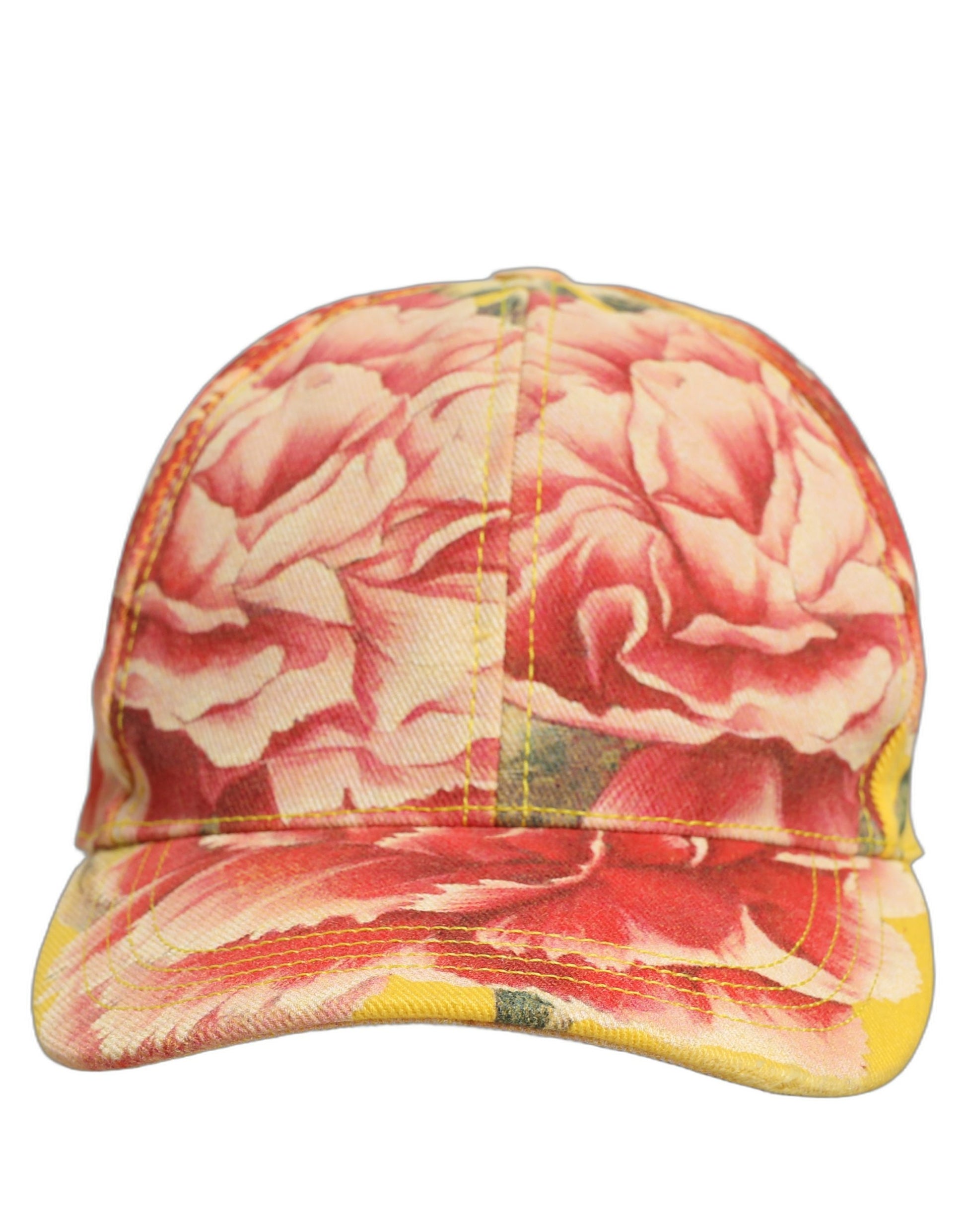 Dolce & Gabbana Casquette de baseball florale en coton multicolore pour homme
