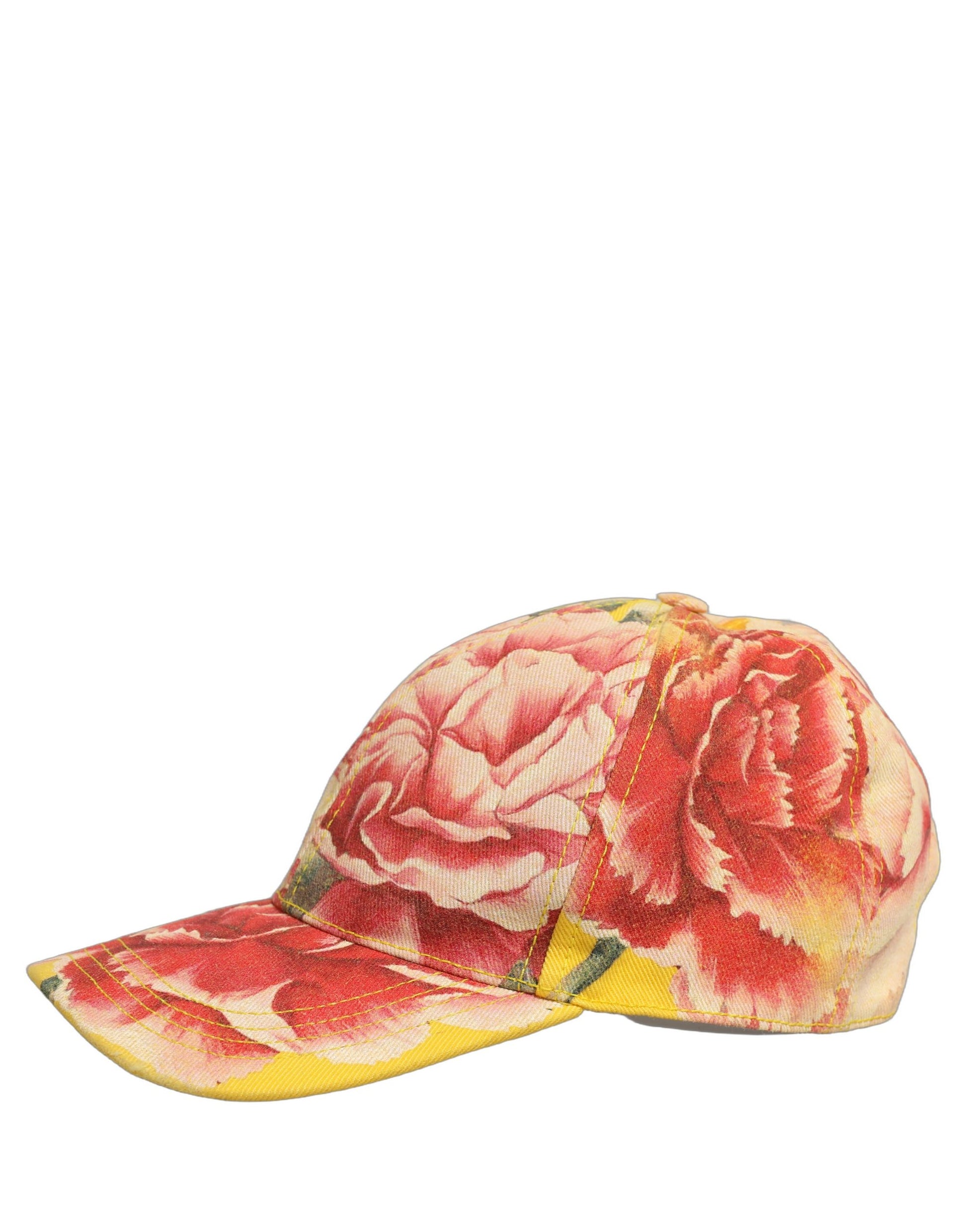 Dolce & Gabbana Casquette de baseball florale en coton multicolore pour homme