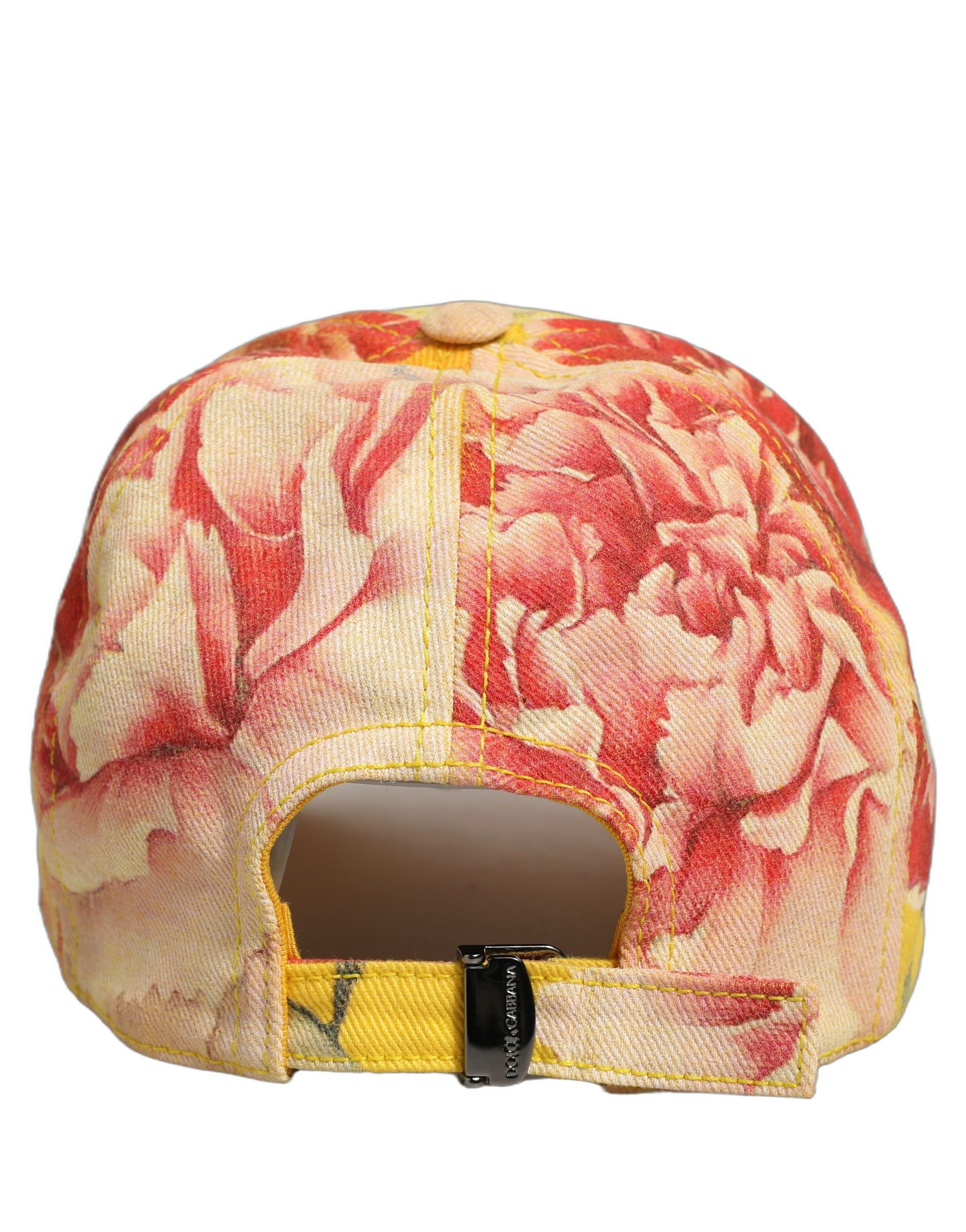 Dolce & Gabbana Casquette de baseball florale en coton multicolore pour homme