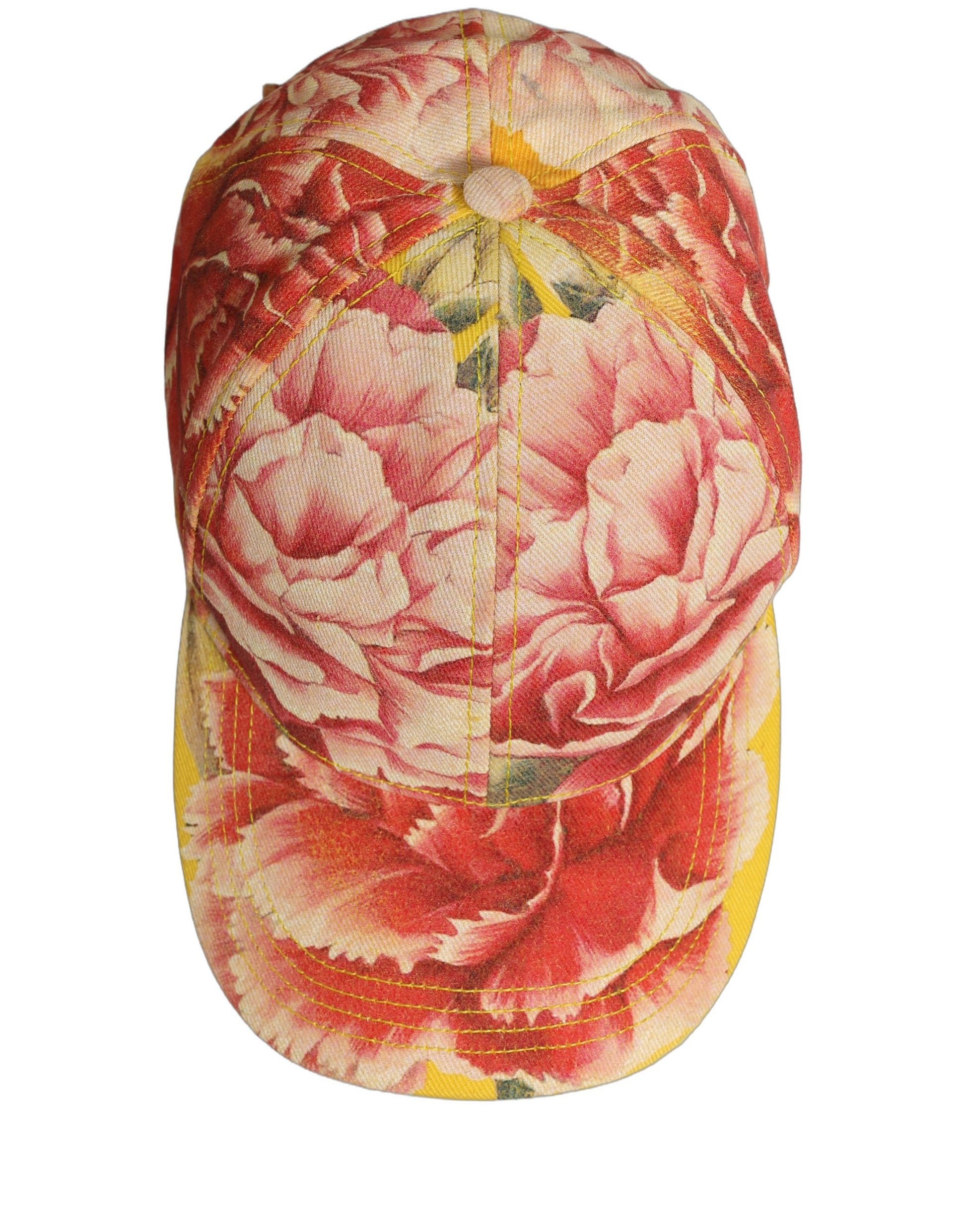 Dolce & Gabbana Casquette de baseball florale en coton multicolore pour homme