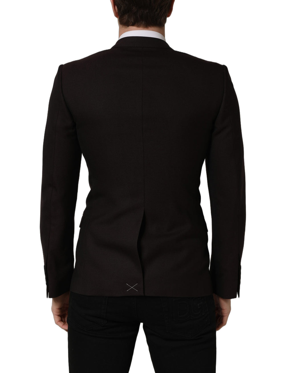 Veste Homme Dolce & Gabbana Marron Laine OR Droite