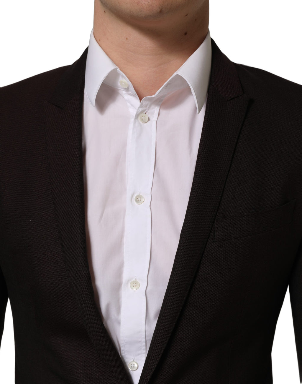 Veste Homme Dolce & Gabbana Marron Laine OR Droite