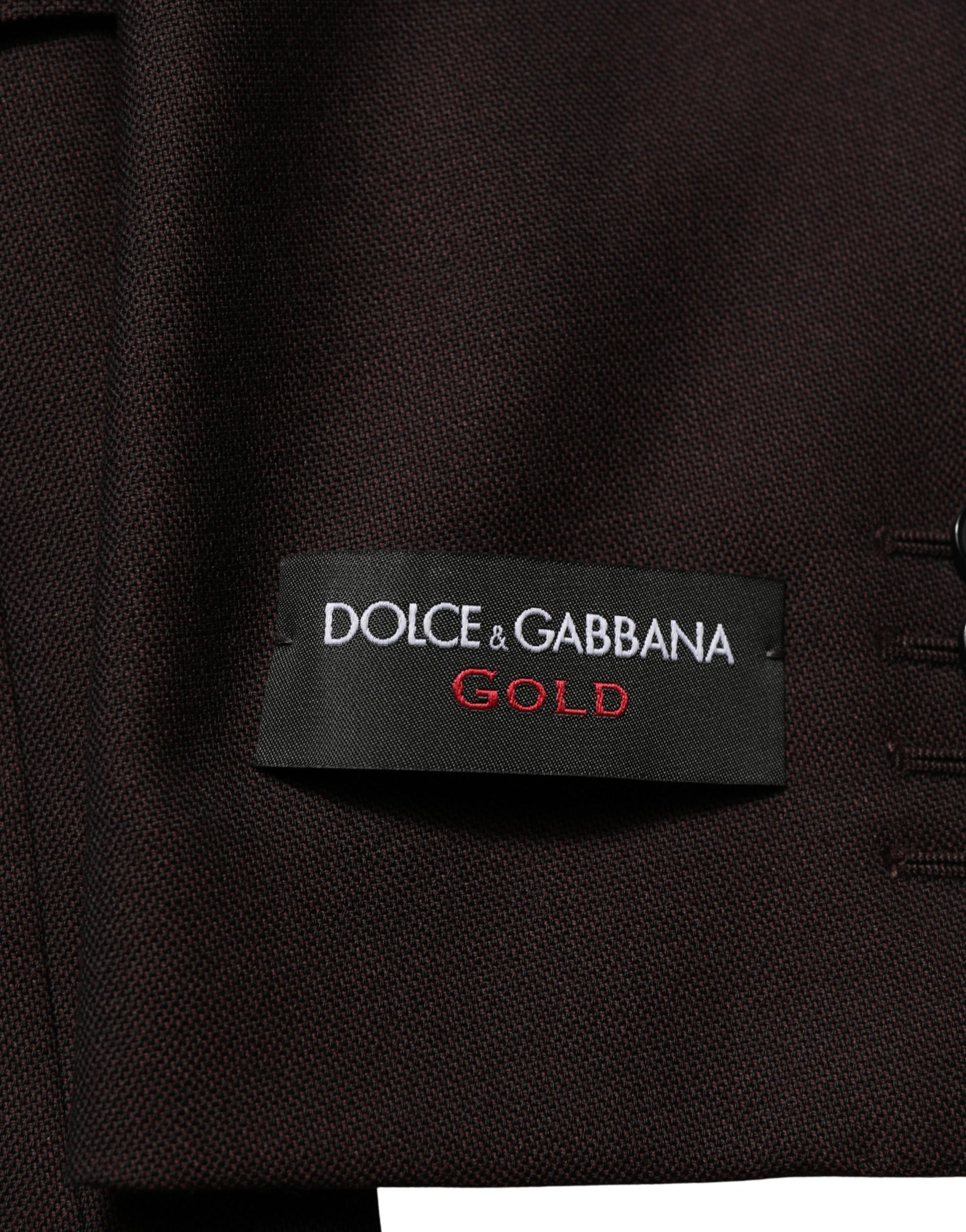 Veste Homme Dolce & Gabbana Marron Laine OR Droite