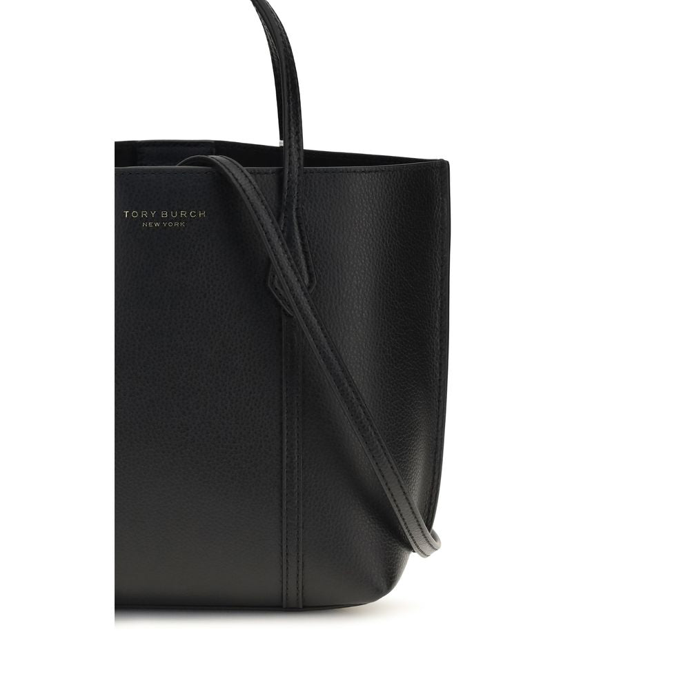 Sac à main Tory Burch en cuir de veau noir Bos Taurus