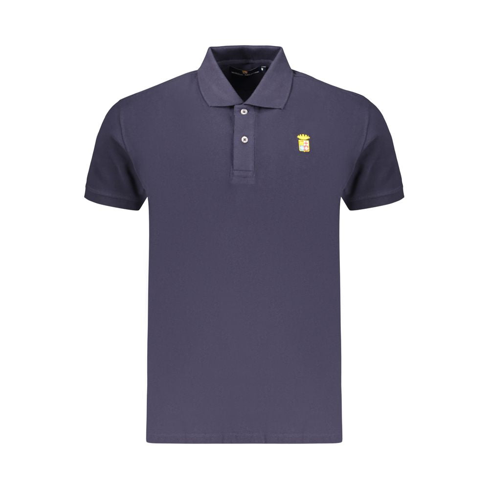 Polo Marina Militare Bleu en Coton pour Homme