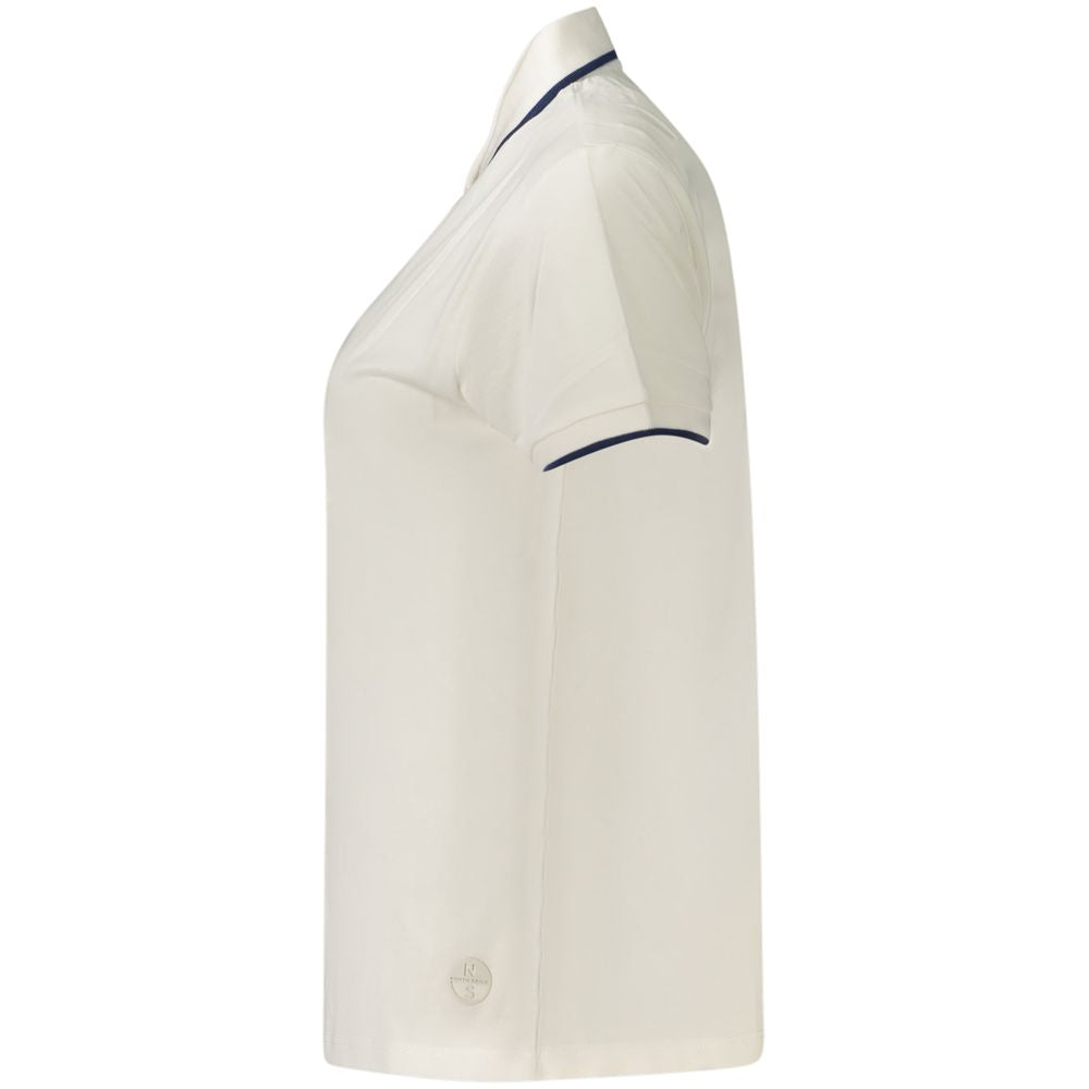 Polo Femme North Sails en Coton Blanc