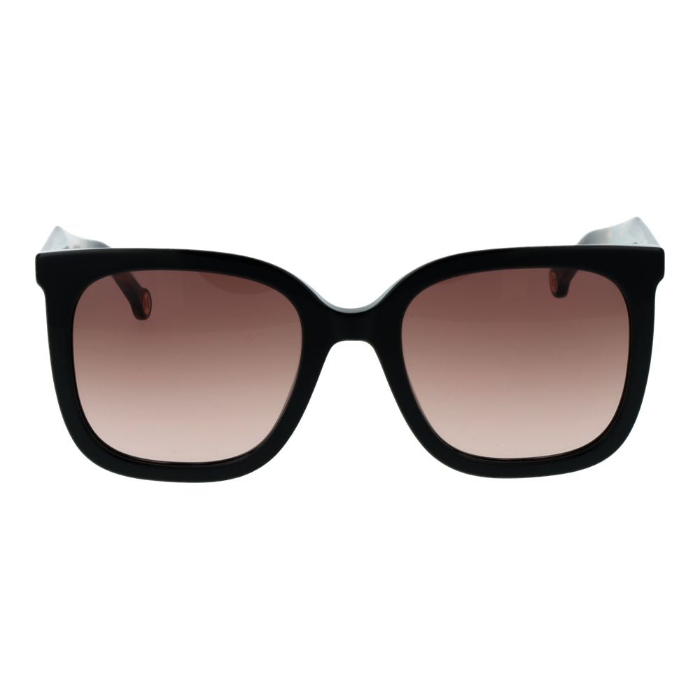 Lunettes de soleil Carolina Herrera en acétate noir