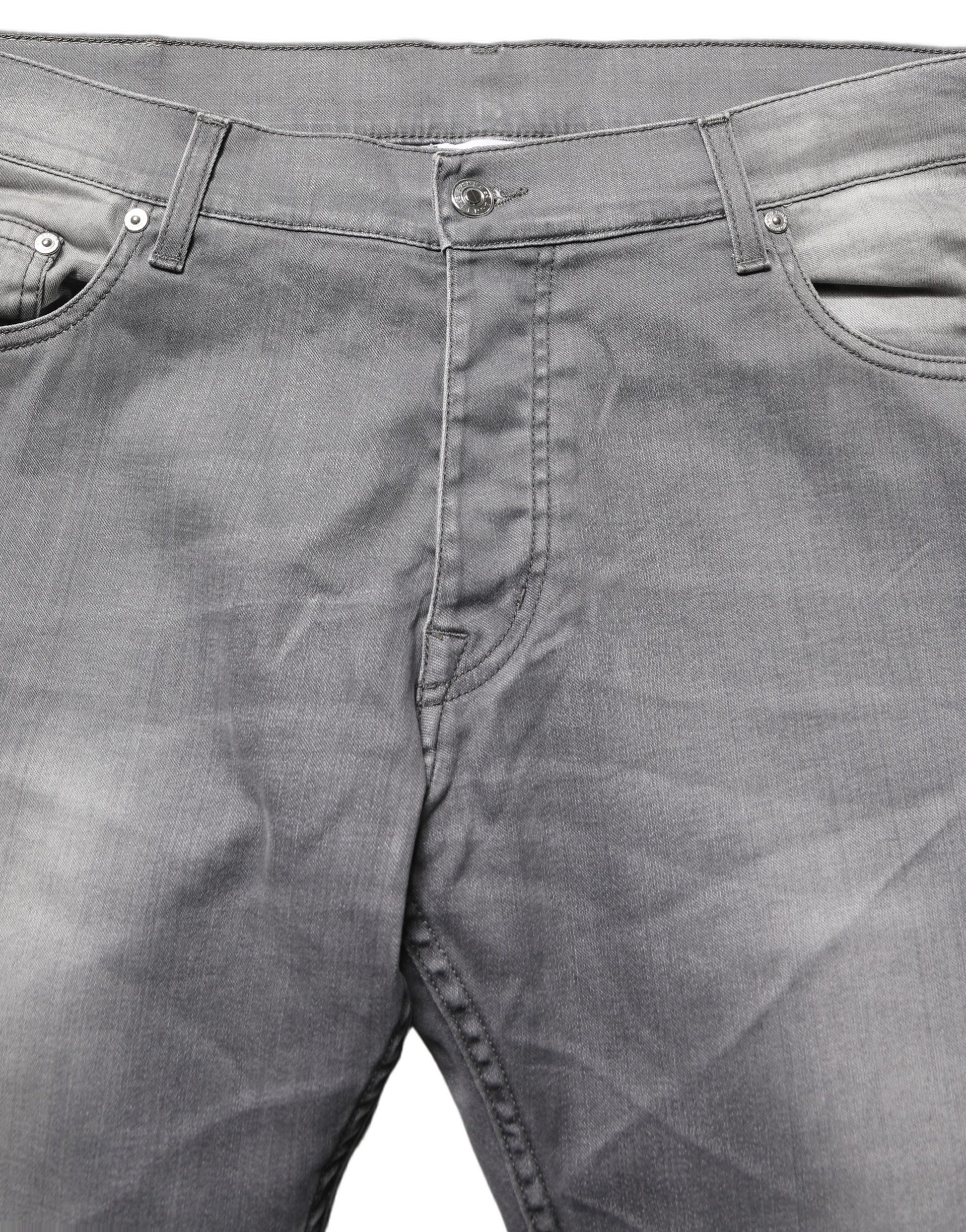 GF Ferre Jean Droit Homme Délavé Taille Moyenne Gris