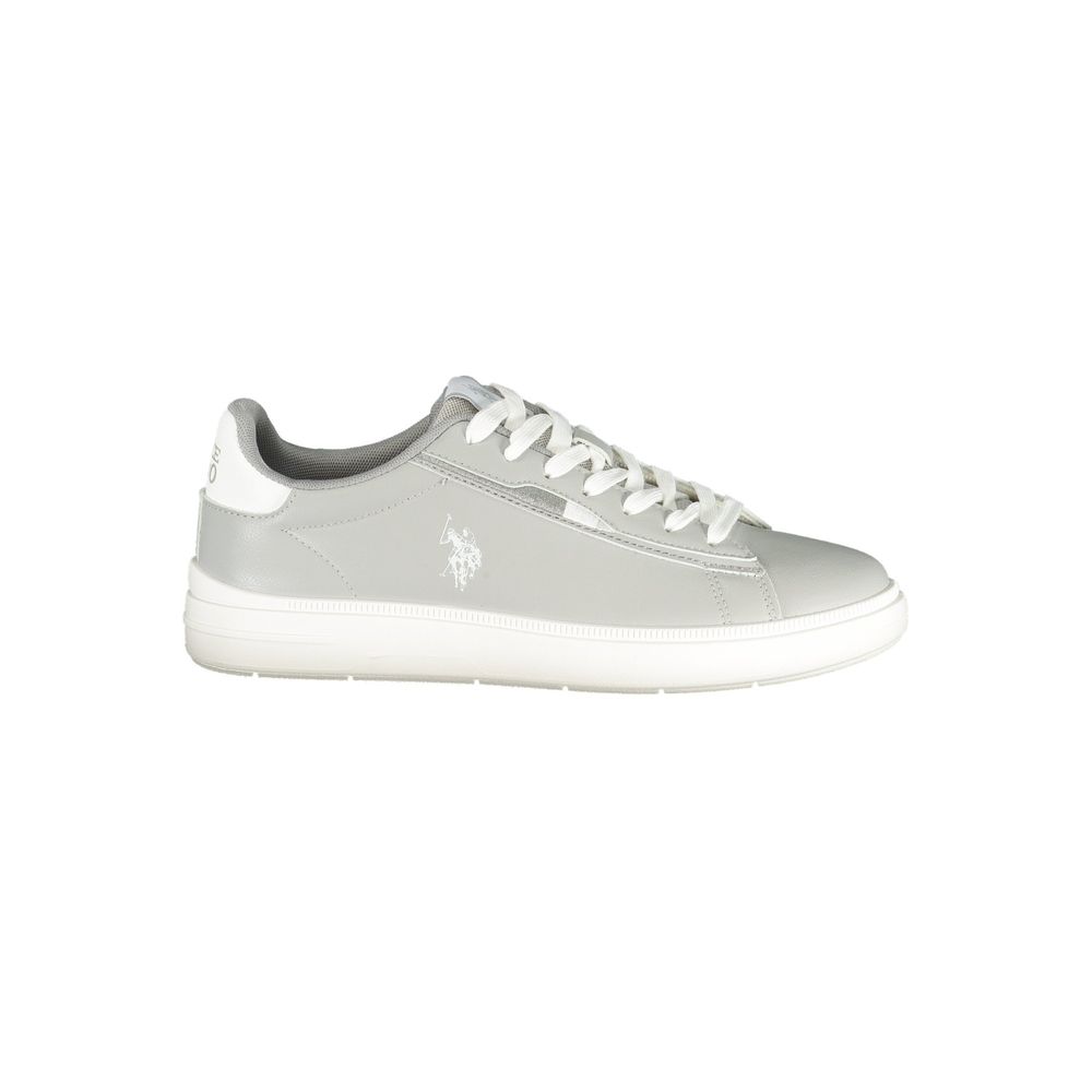 U.S. POLO ASSN. Baskets grises en polyester pour homme