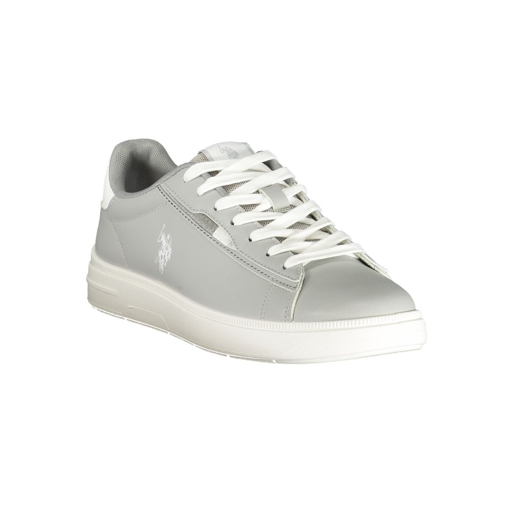 U.S. POLO ASSN. Baskets grises en polyester pour homme