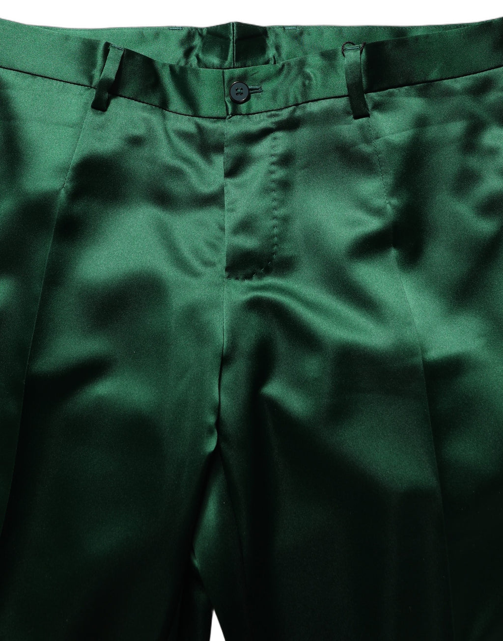 Pantalon de costume Dolce & Gabbana vert foncé fuselé