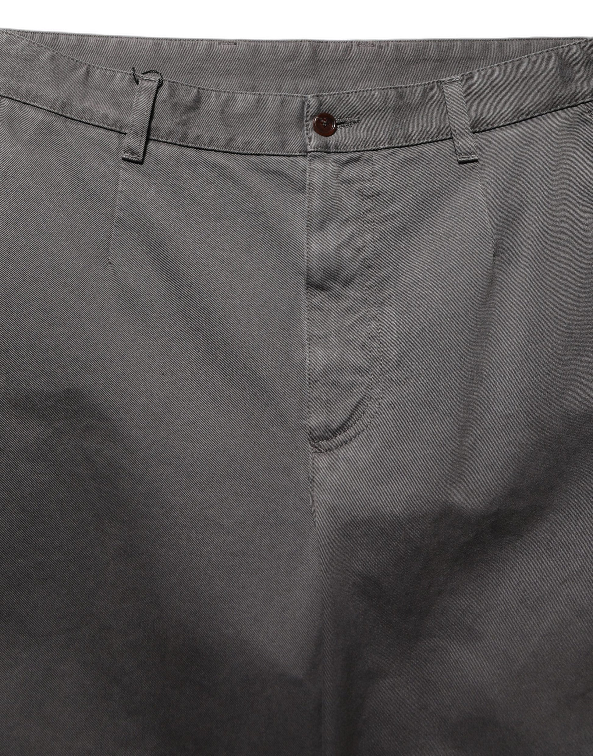 Dolce & Gabbana Dark Gray MidWaist Straight Men Trouser Pants