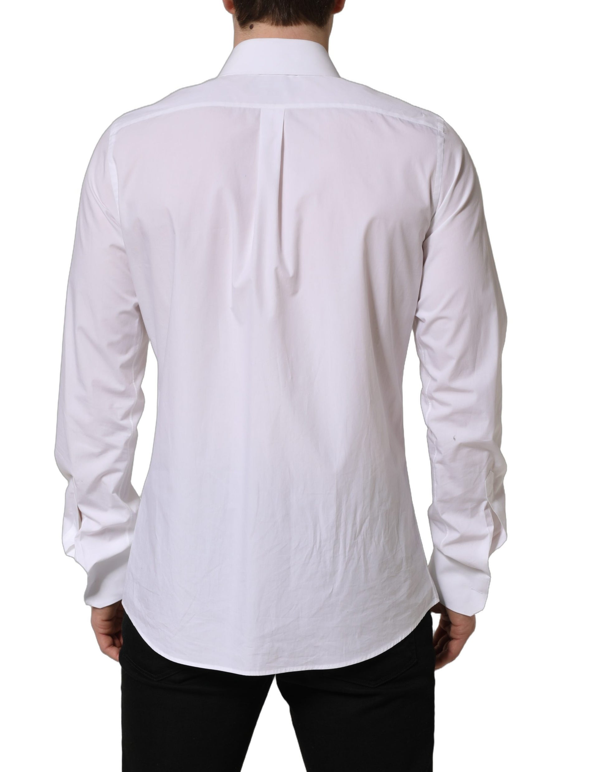 Chemise Homme Habillée Manches Longues MARTINI Blanche Dolce & Gabbana