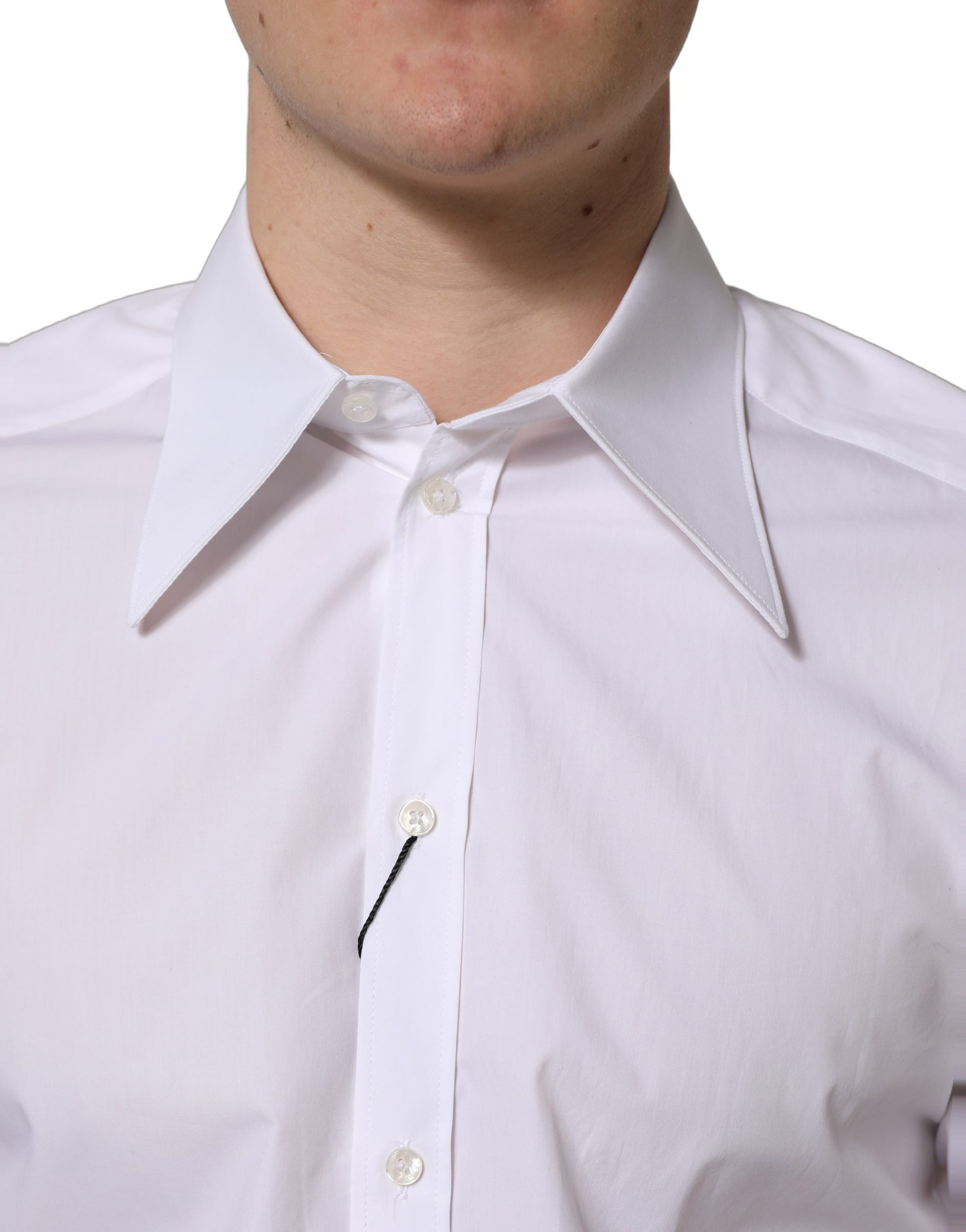 Chemise Homme Habillée Manches Longues MARTINI Blanche Dolce & Gabbana