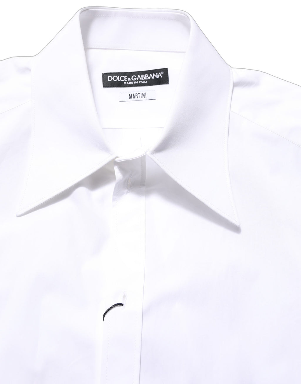 Chemise Homme Habillée Manches Longues MARTINI Blanche Dolce & Gabbana