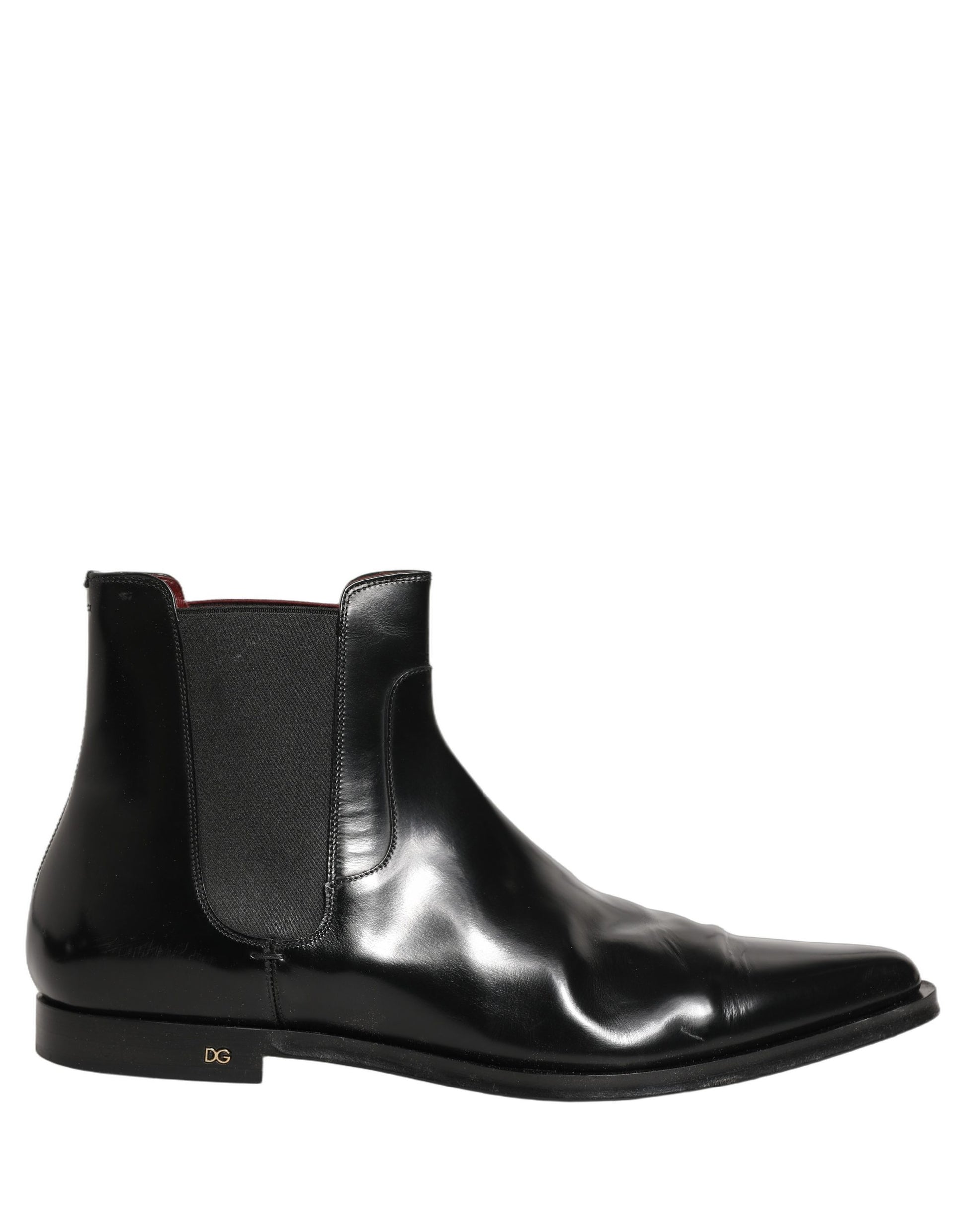 Dolce & Gabbana Chelsea Boots Noirs à Enfiler pour Hommes