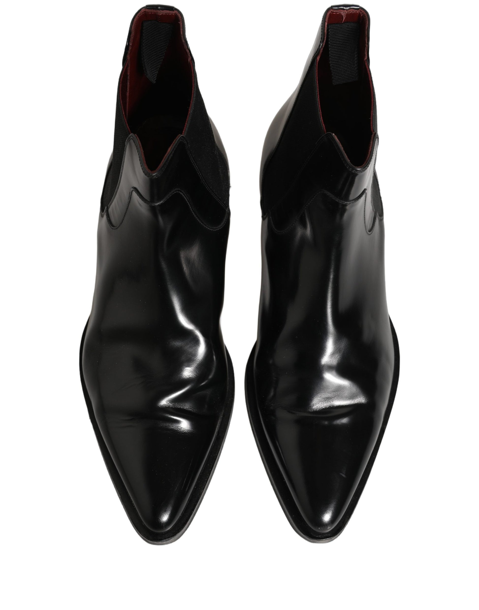 Dolce & Gabbana Chelsea Boots Noirs à Enfiler pour Hommes