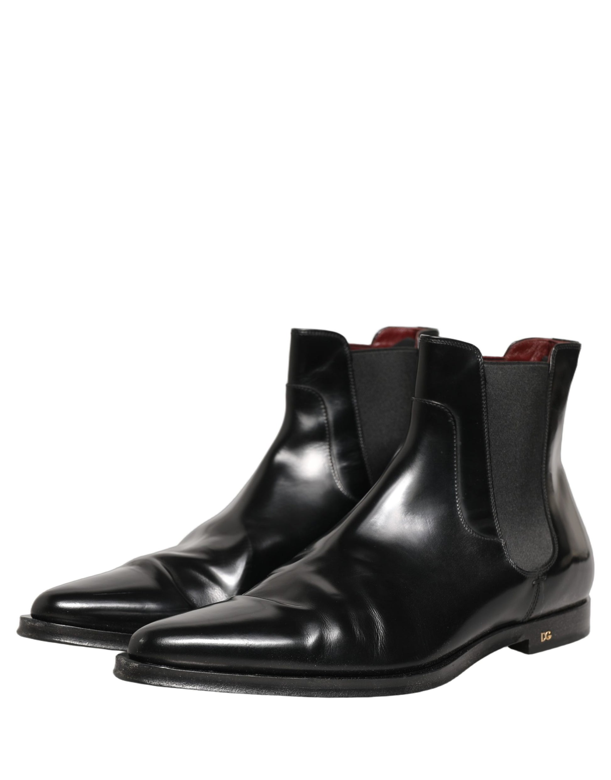 Dolce & Gabbana Chelsea Boots Noirs à Enfiler pour Hommes