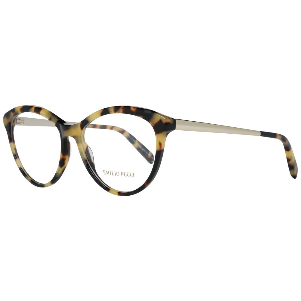 Lunettes (monture) en métal marron Emilio Pucci