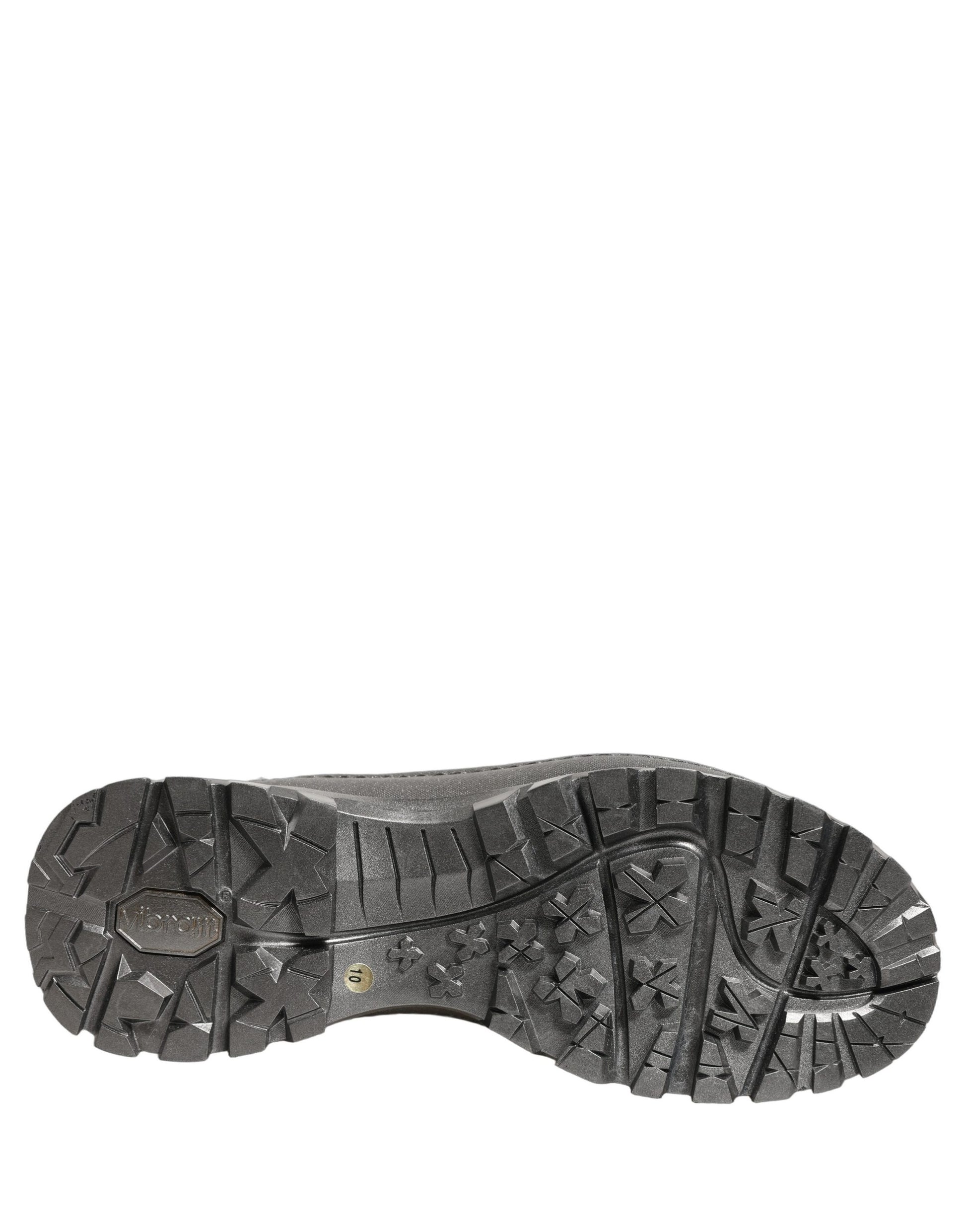 Bottes de pluie Dolce & Gabbana métallisées argentées à enfiler pour homme