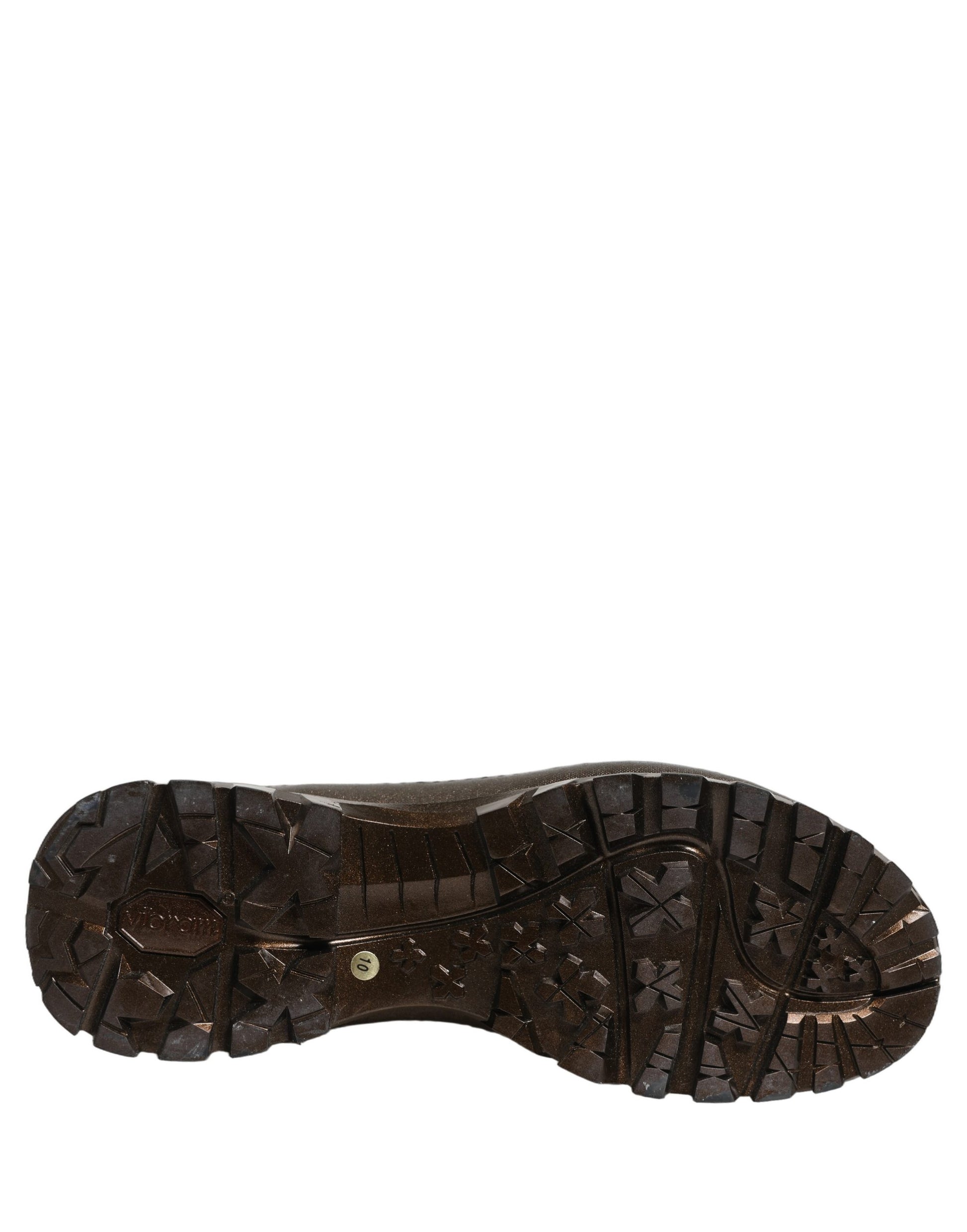 Bottes de pluie Dolce & Gabbana bronze en PVC à enfiler pour homme