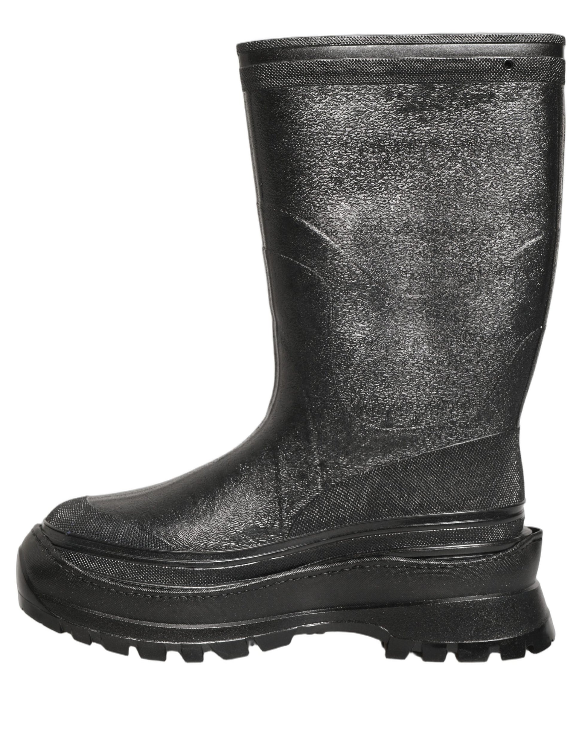 Bottes de pluie Dolce & Gabbana noires en PVC à enfiler pour homme